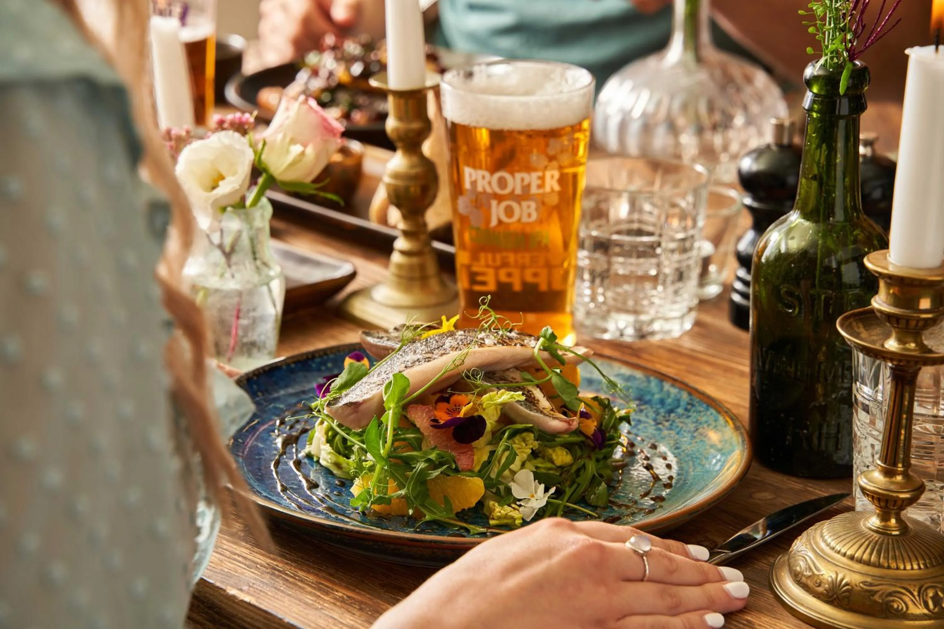 Food in The Old Custom House