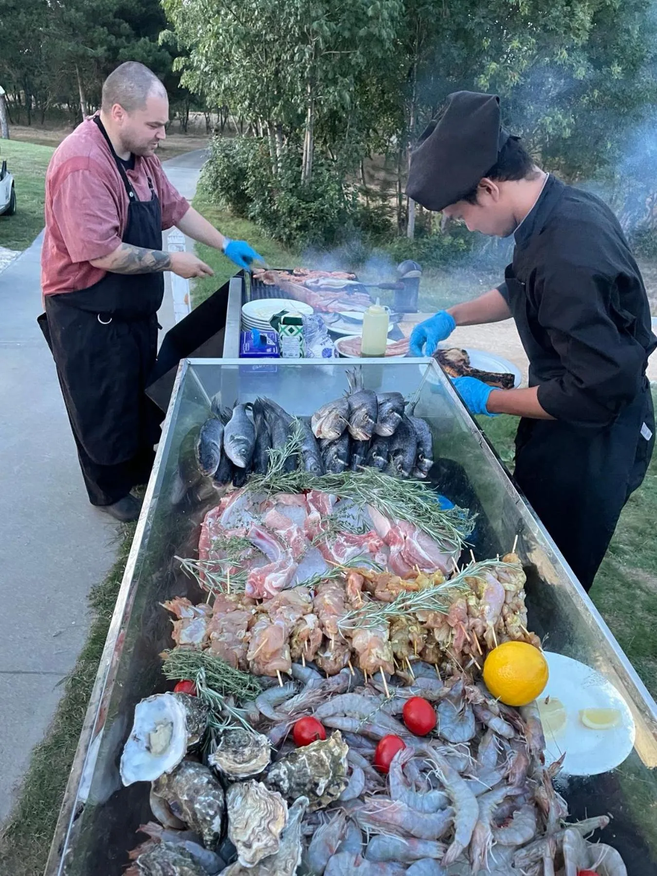 BBQ facilities in Lighthouse Golf & Spa Hotel