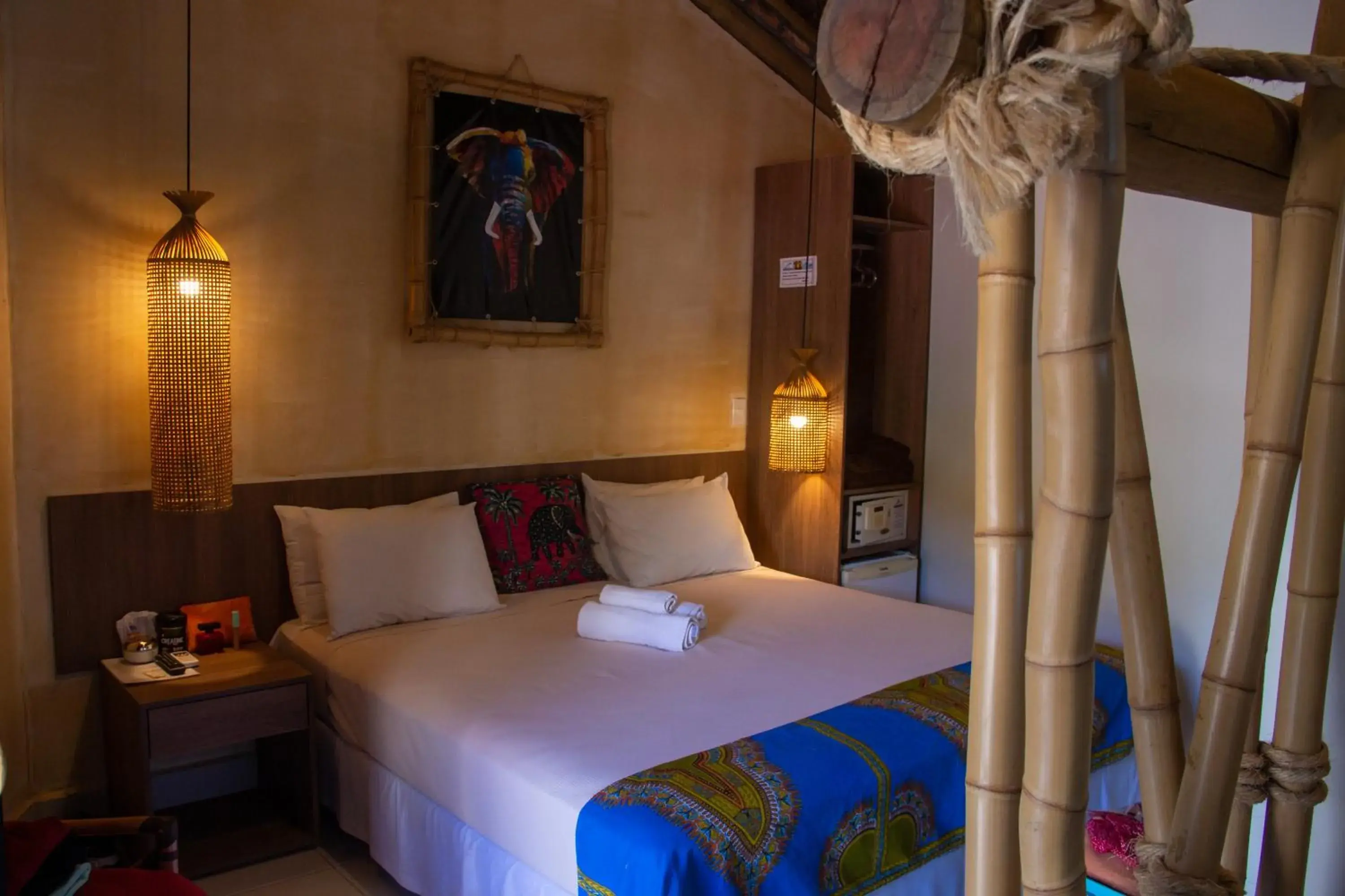 Deluxe Double Room with Balcony in Pousada Ubuntu Deluxe Double Room with Balcony in Pousada Ubuntu