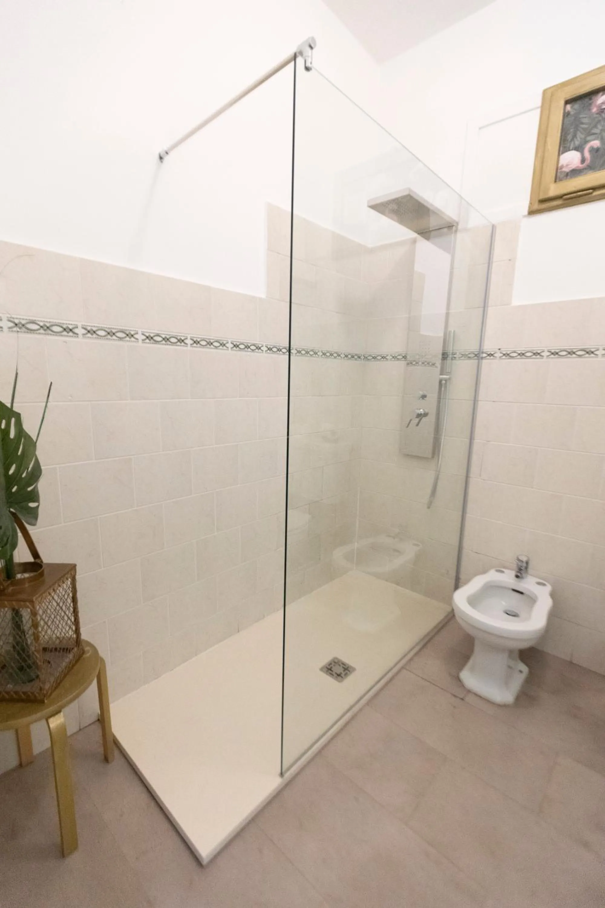 Shower in Soggiorno La Coccinella