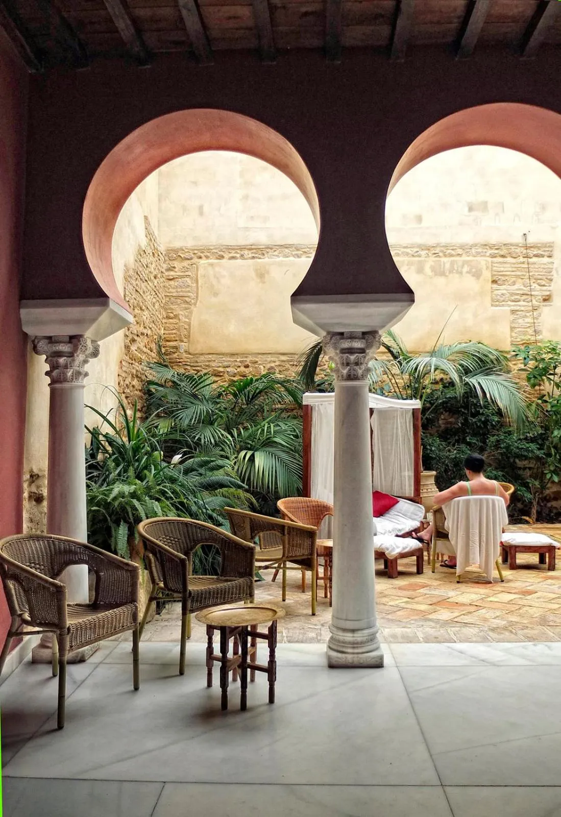 Patio in Hospederia Baños Arabes De Cordoba