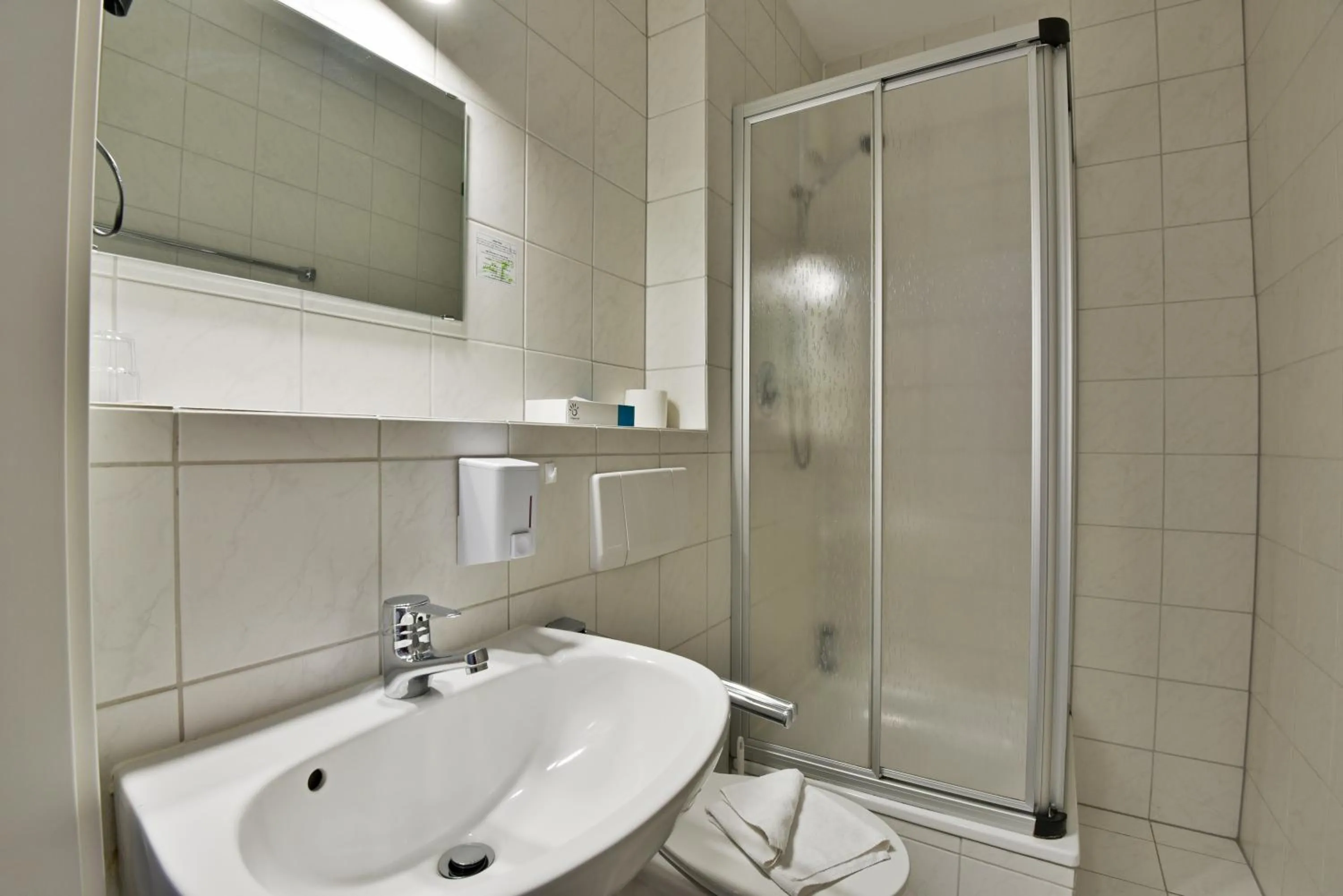 Bathroom in Hotel Zum Gründle