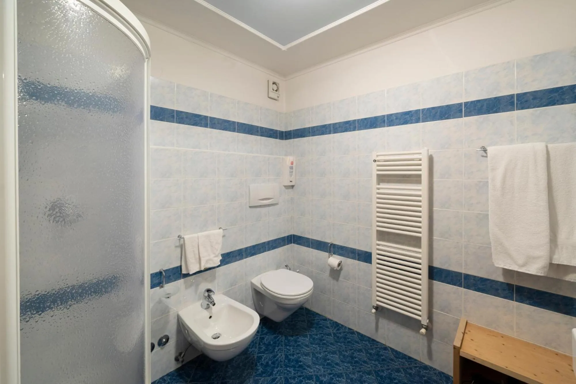 Shower in Hotel Erica