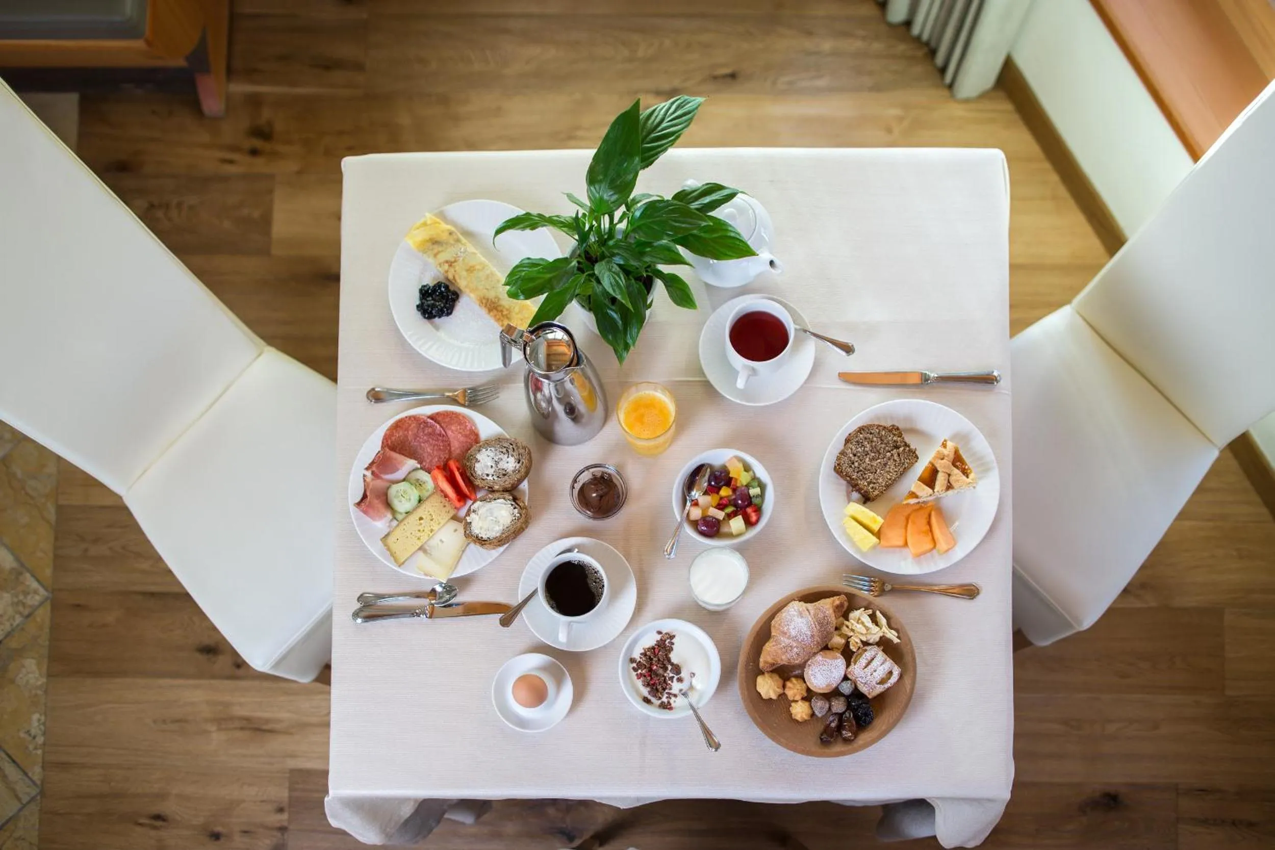 Food and drinks in Hotel Erica