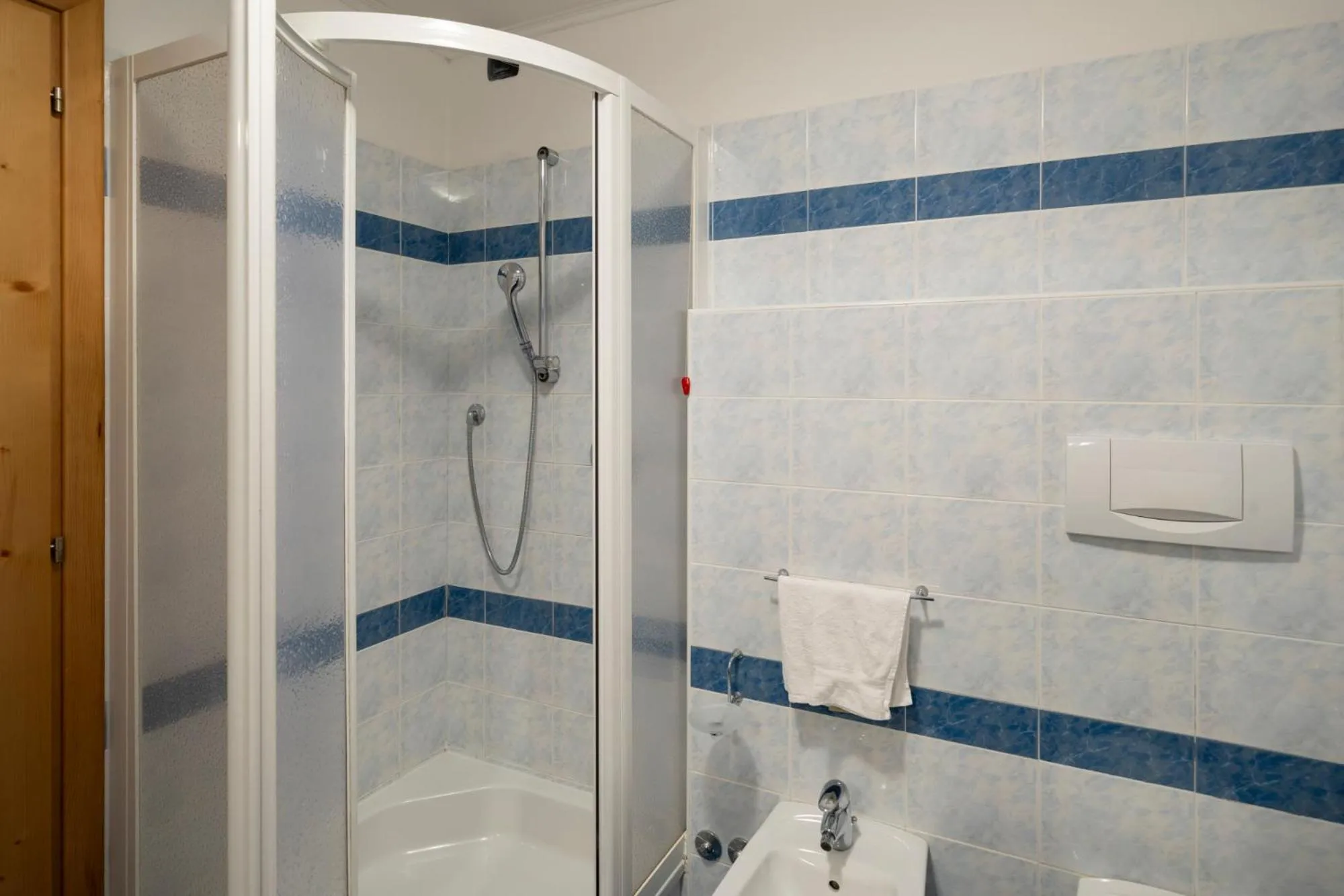 Shower in Hotel Erica