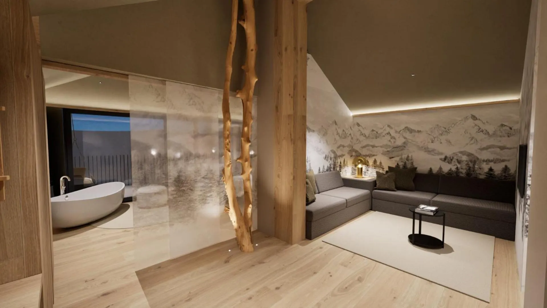 Living room in Hotel Erica