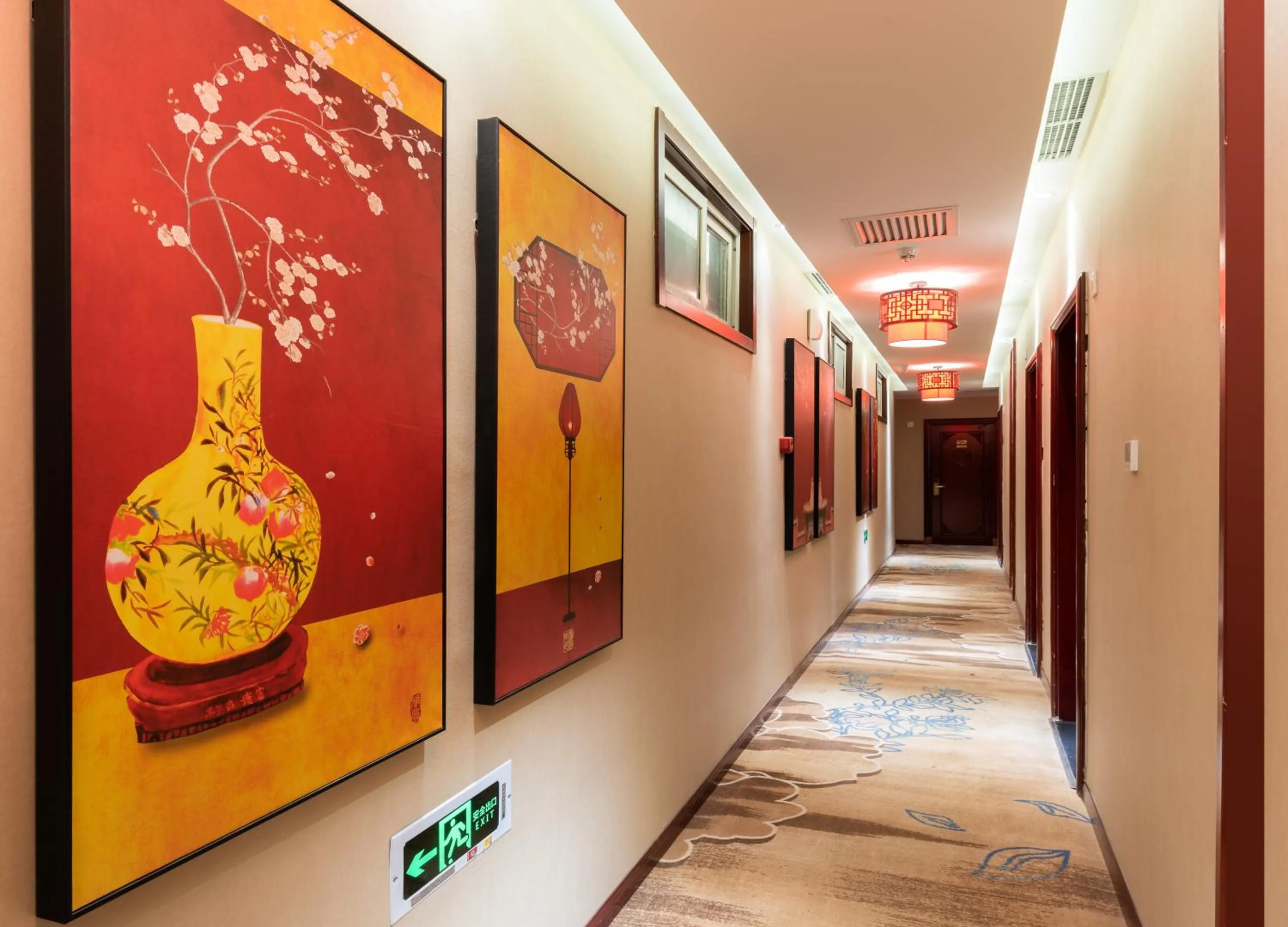 Decorative detail in Chinese Culture Holiday Hotel 唐府