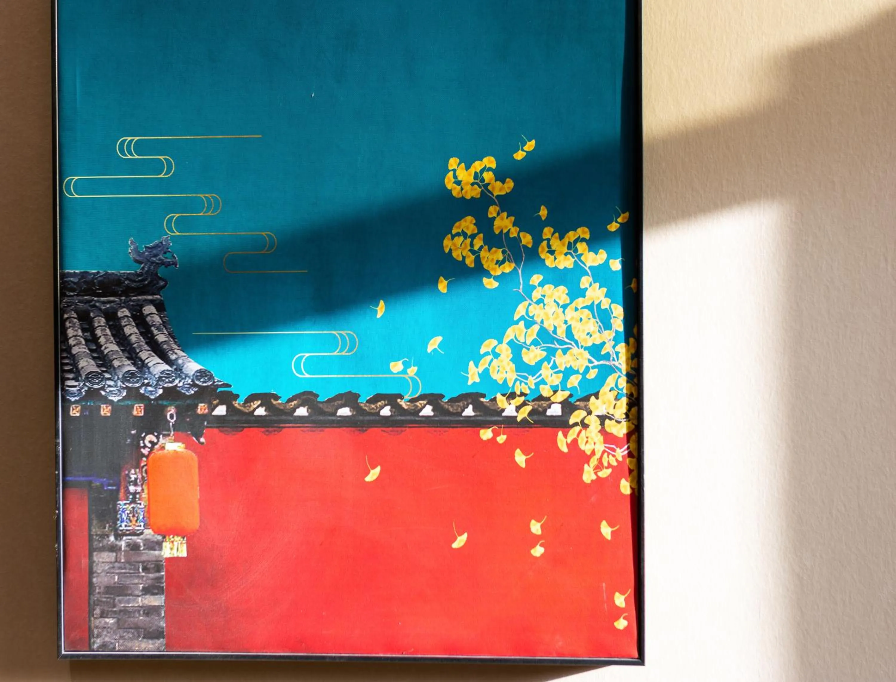 Decorative detail in Chinese Culture Holiday Hotel 唐府