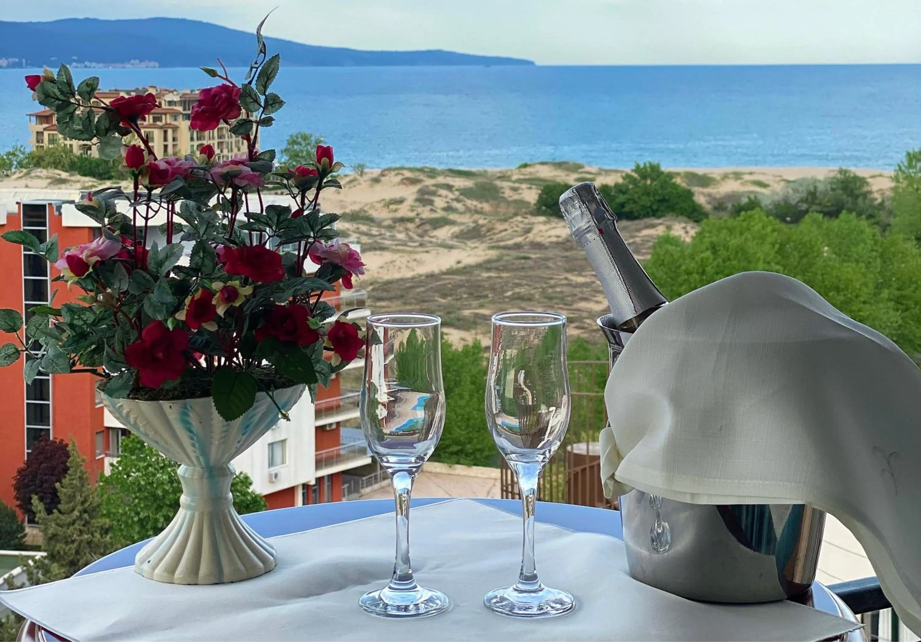 Sea view in Karolina Hotel