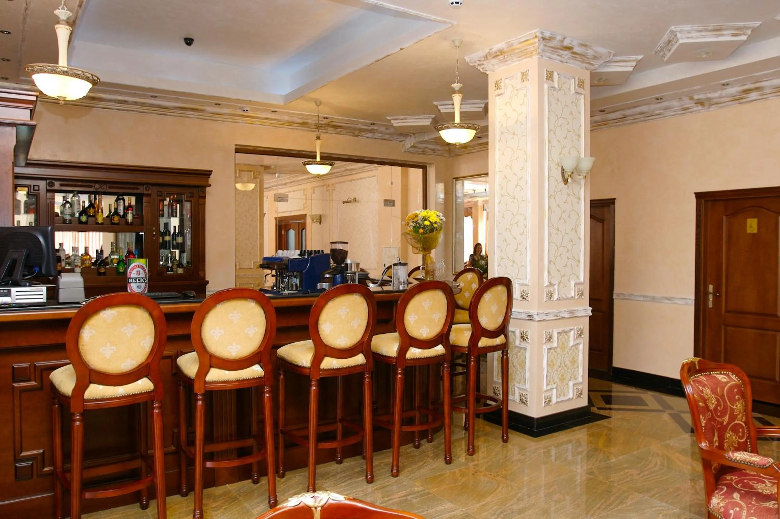 Lobby or reception in Karolina Hotel