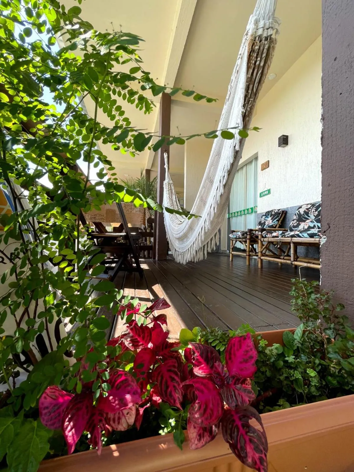 Patio in Pousada Morada Porto Verde