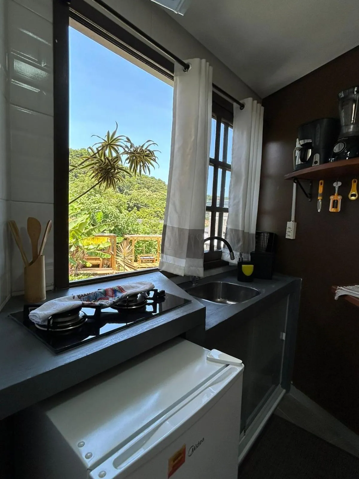 kitchen in Pousada Morada Porto Verde