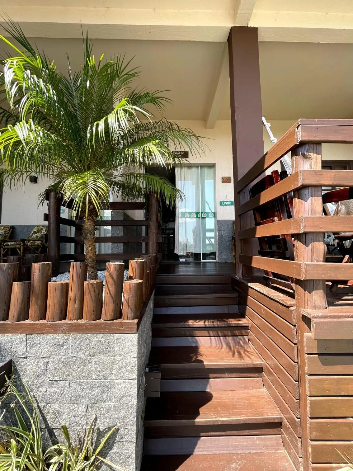 Patio in Pousada Morada Porto Verde