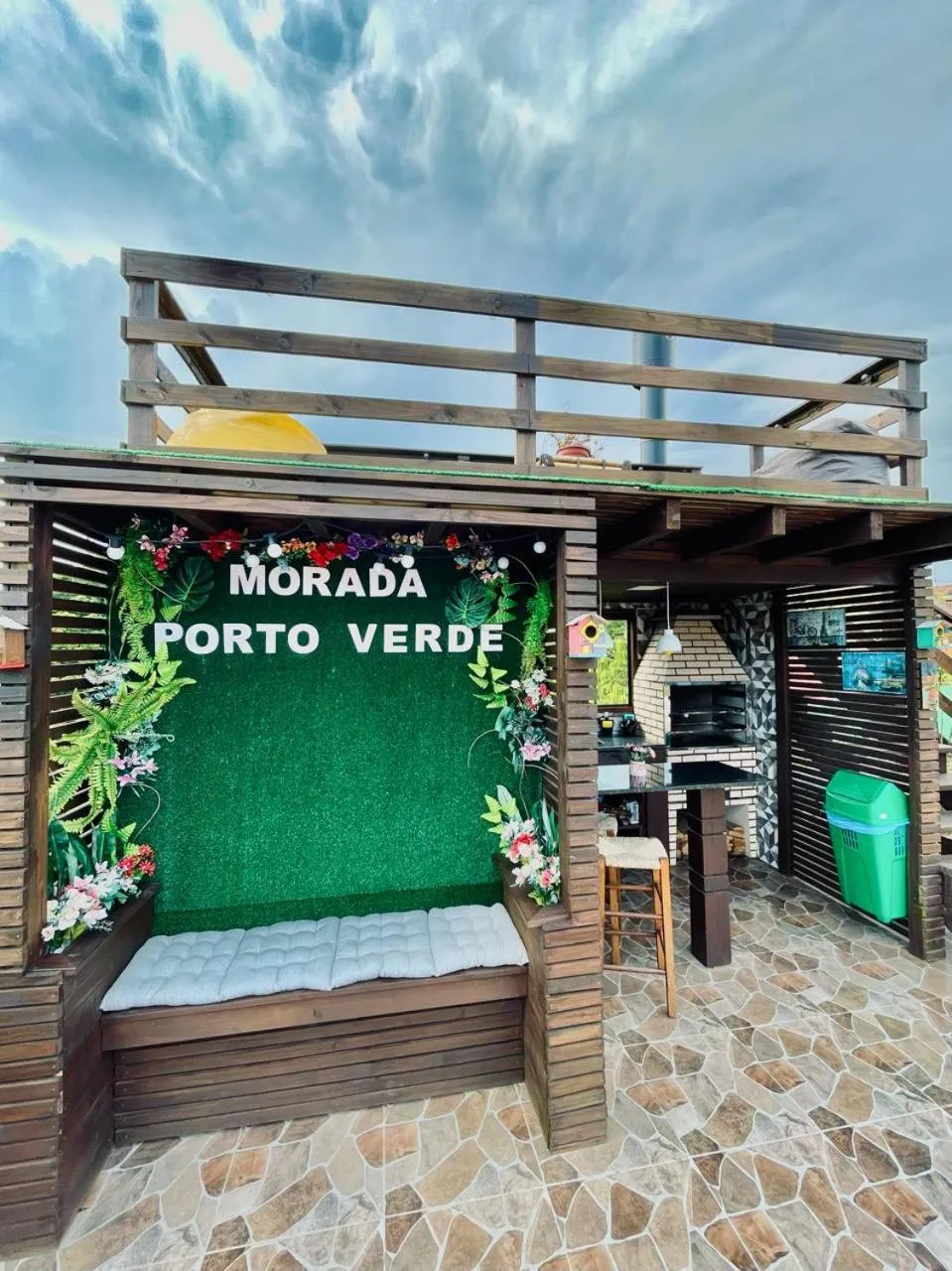 BBQ facilities in Pousada Morada Porto Verde