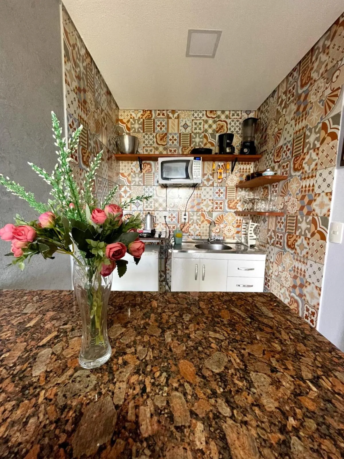 kitchen in Pousada Morada Porto Verde