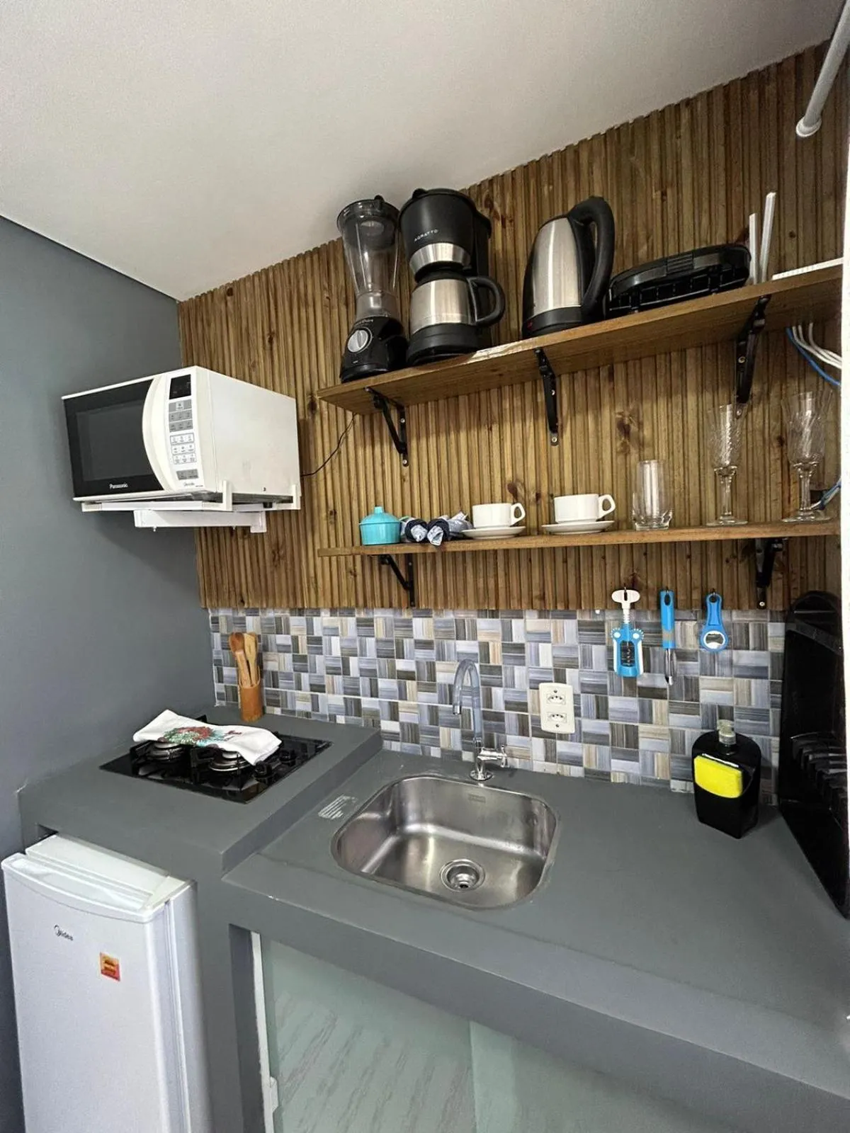 kitchen in Pousada Morada Porto Verde