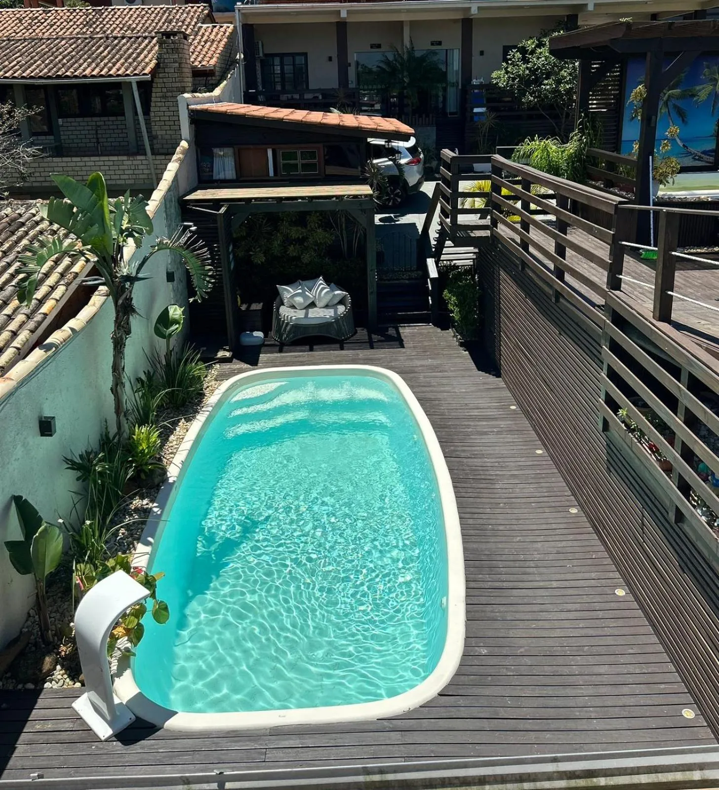 Swimming pool in Pousada Morada Porto Verde