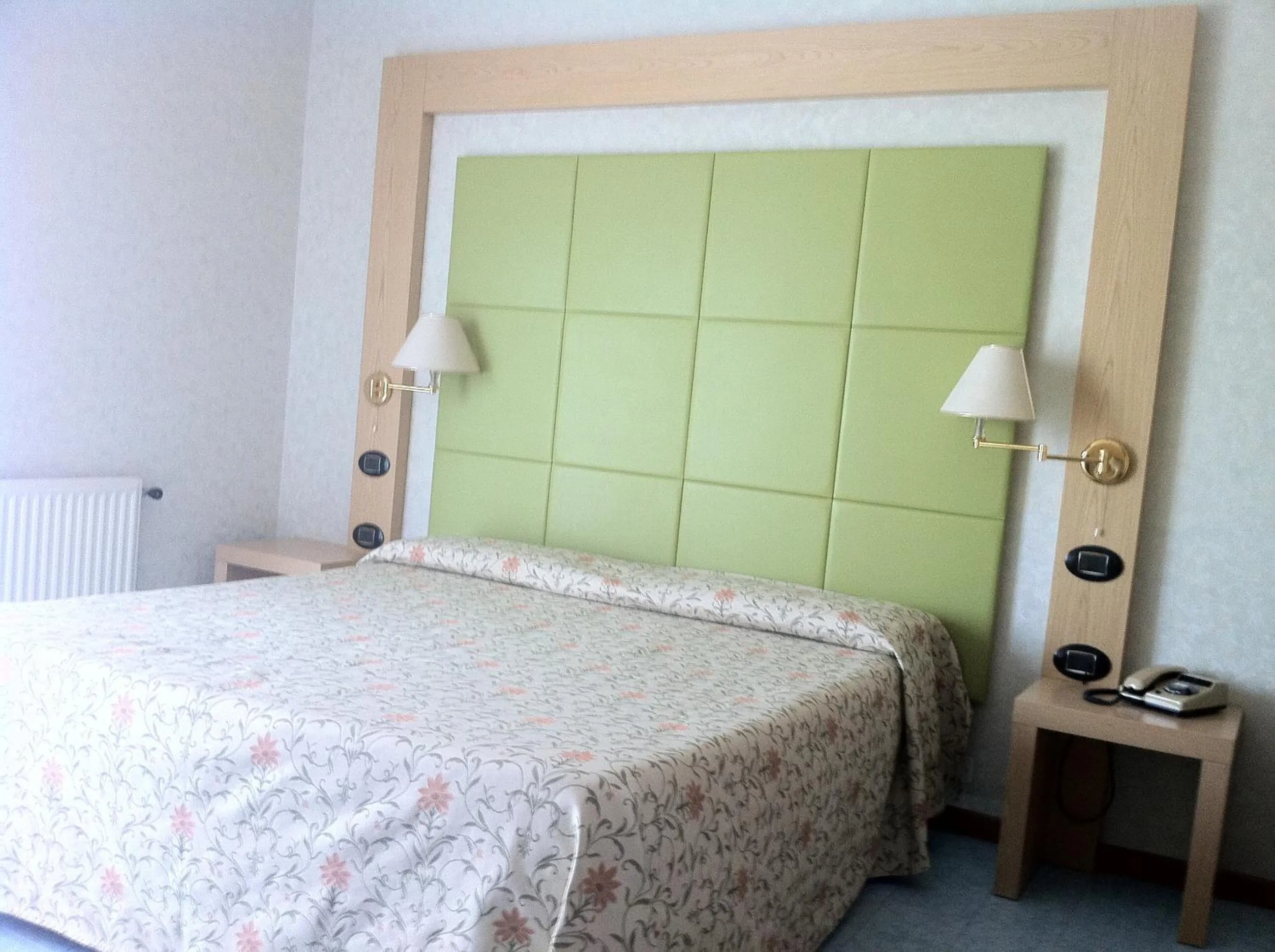 Decorative detail, Bed in Hotel Lido