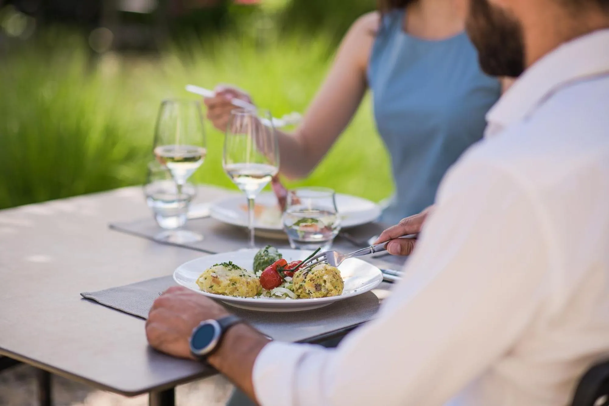 Breakfast in Hotel Mandelhof