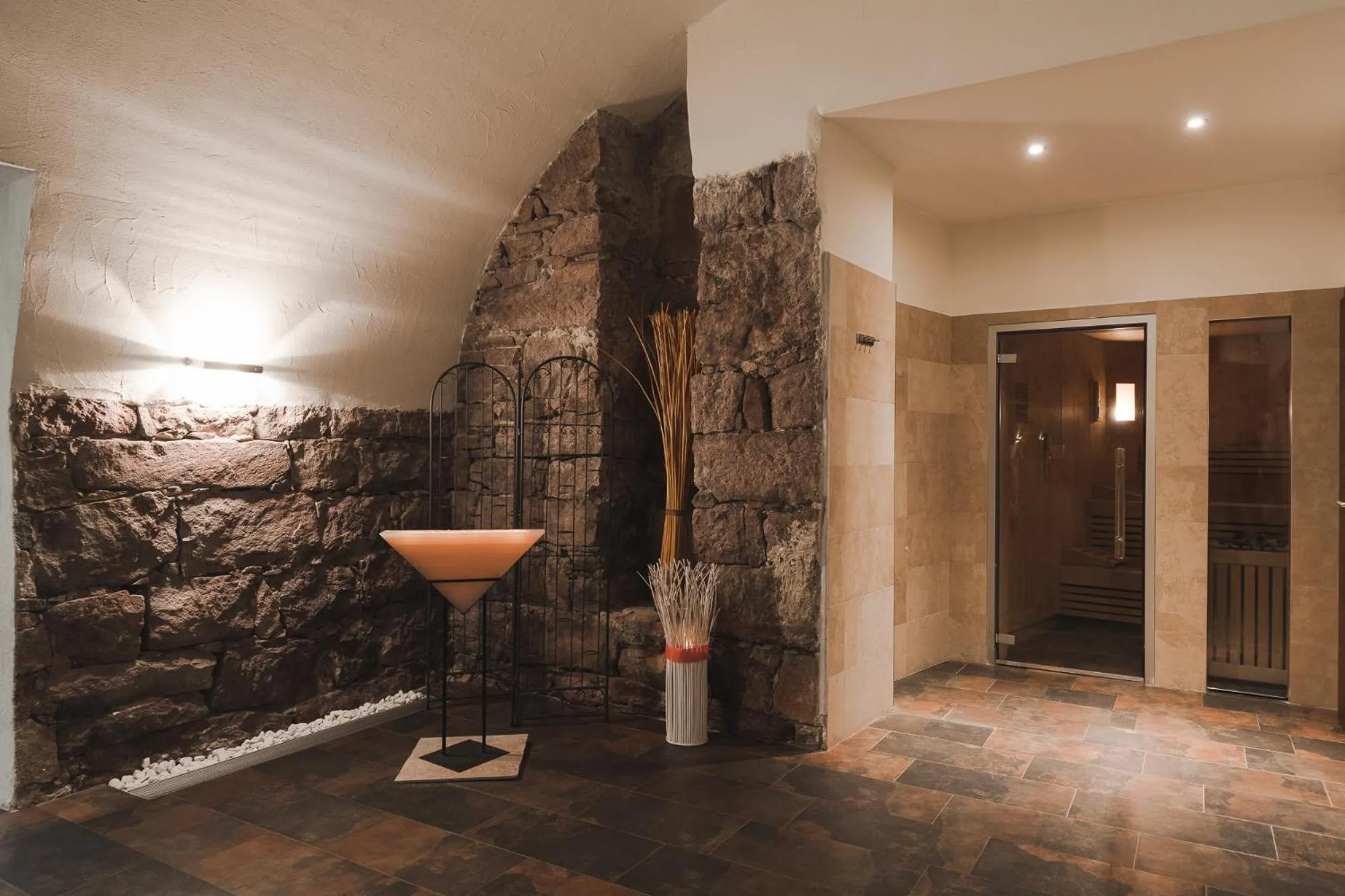 Spa and wellness centre/facilities in Hotel Mandelhof
