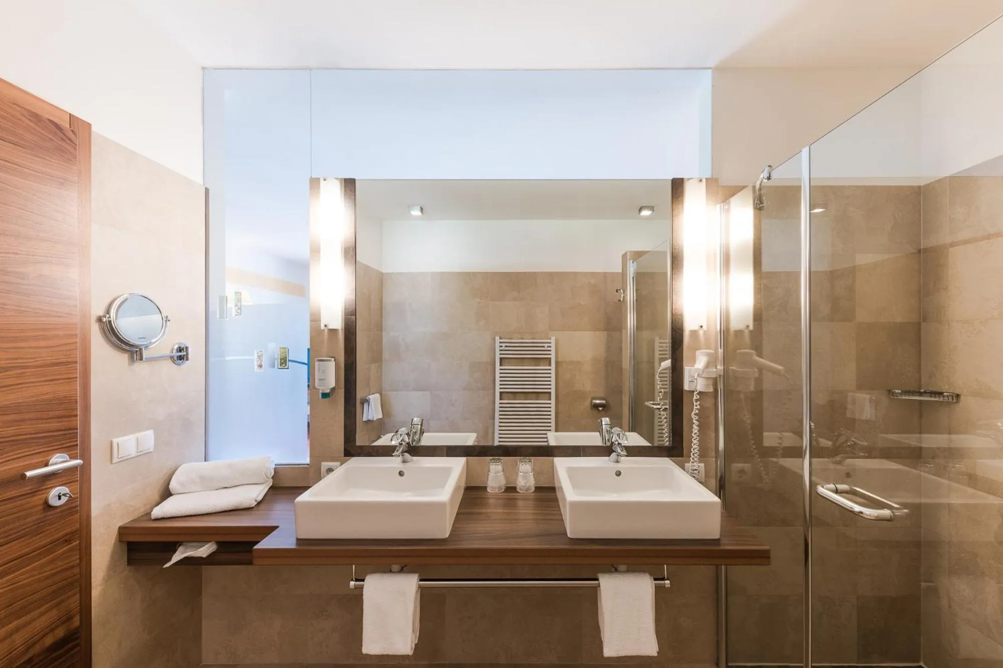 Bathroom in Hotel Mandelhof