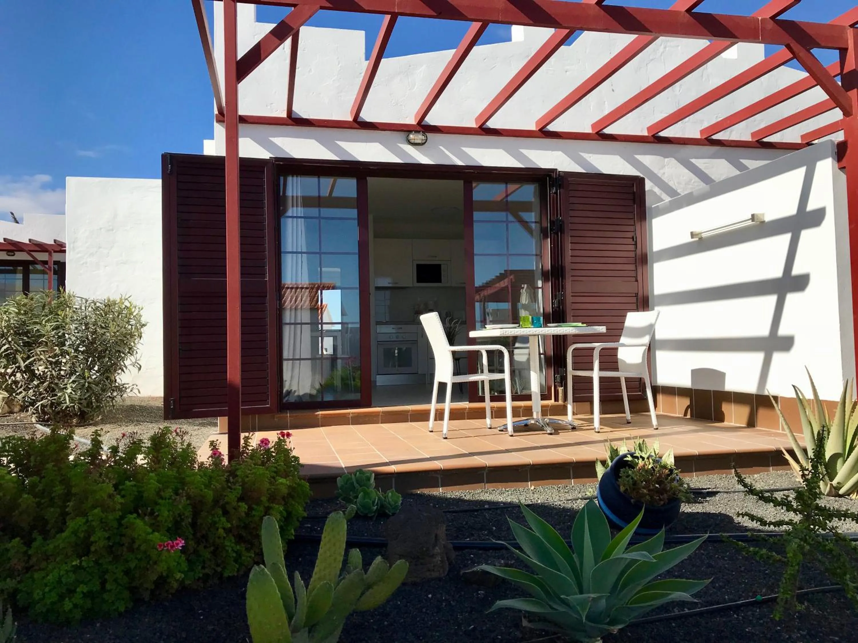 Patio in Bungalow Silvia