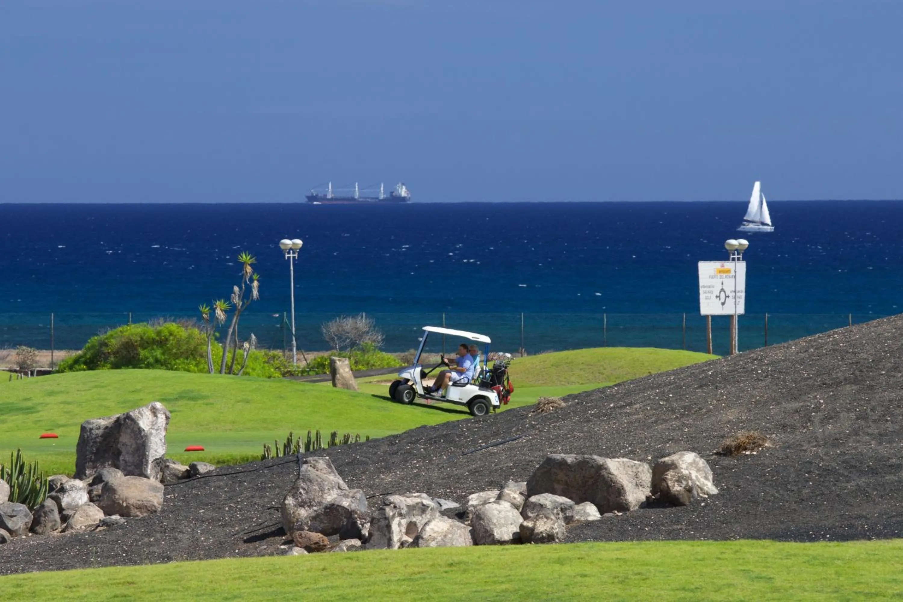 Golfcourse in Bungalow Silvia