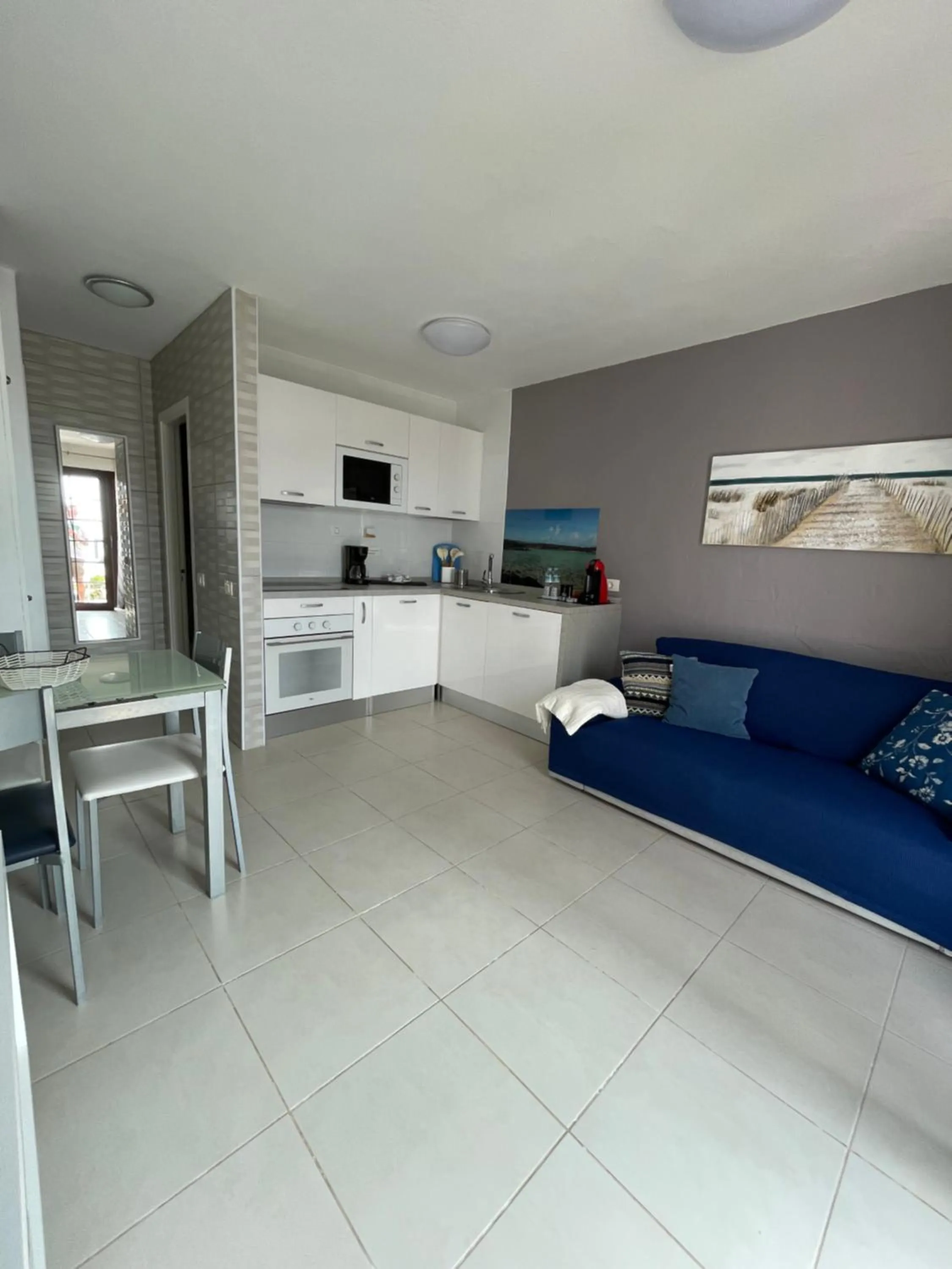 Kitchen or kitchenette, Bed in Bungalow Silvia