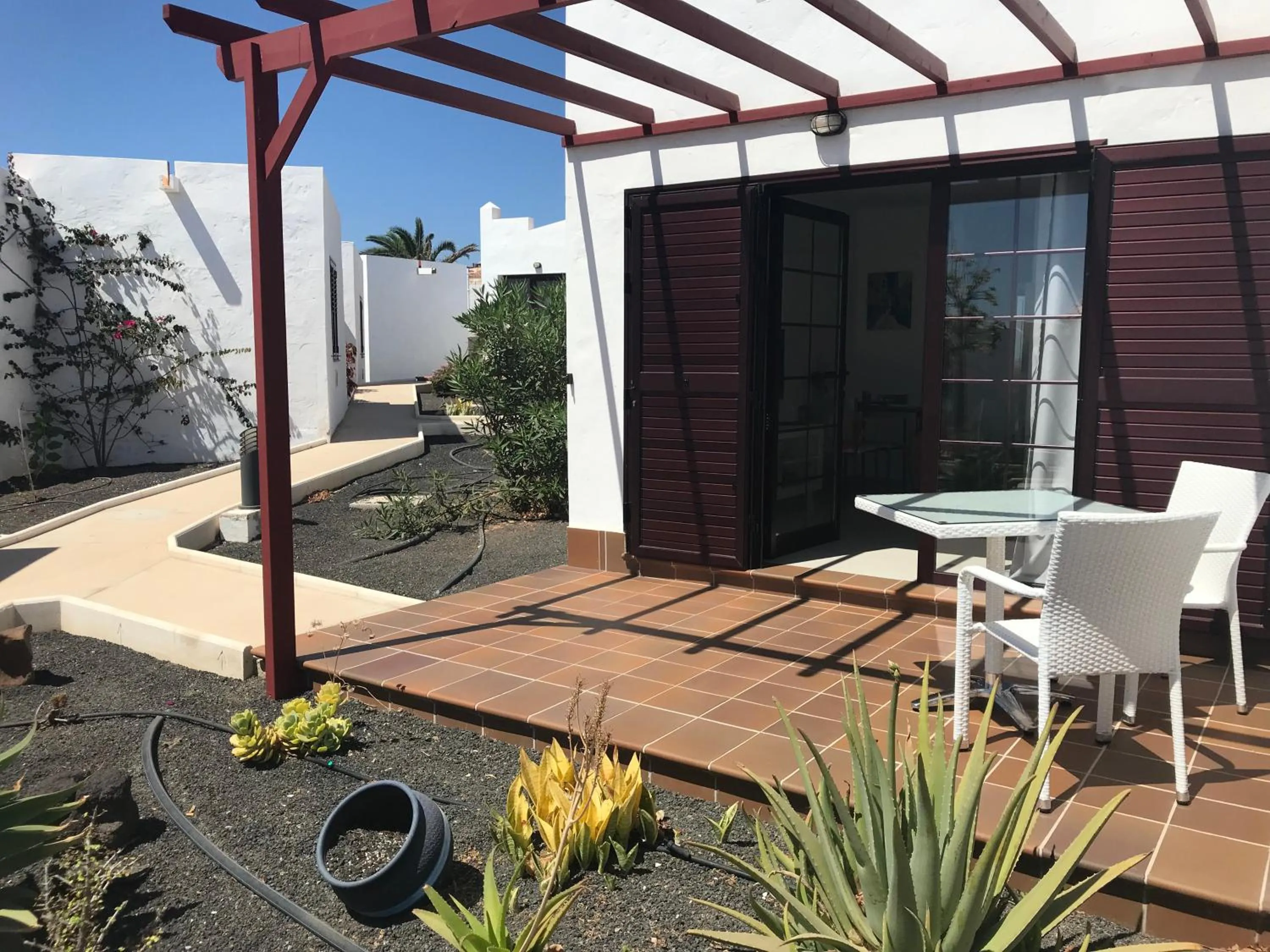 Patio in Bungalow Silvia