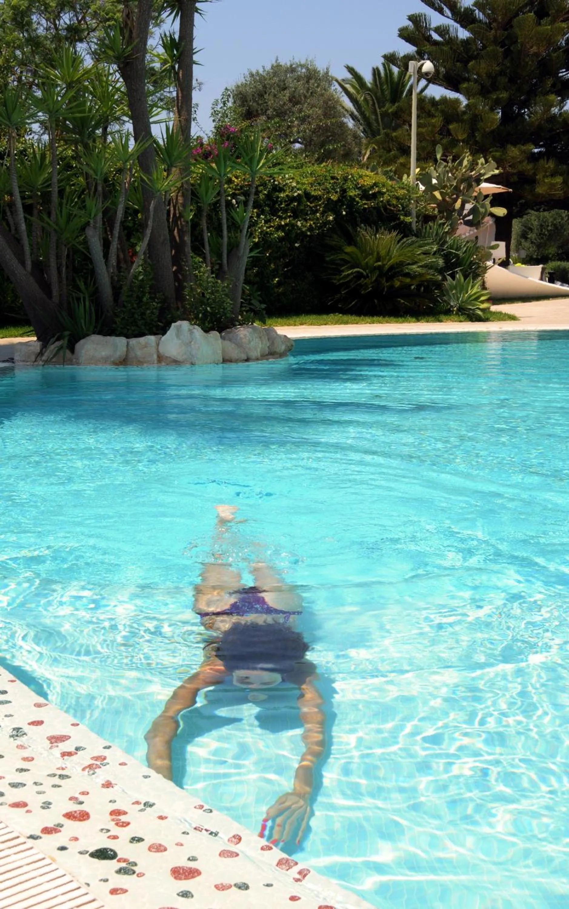 Swimming pool in Il Grillo Hotel