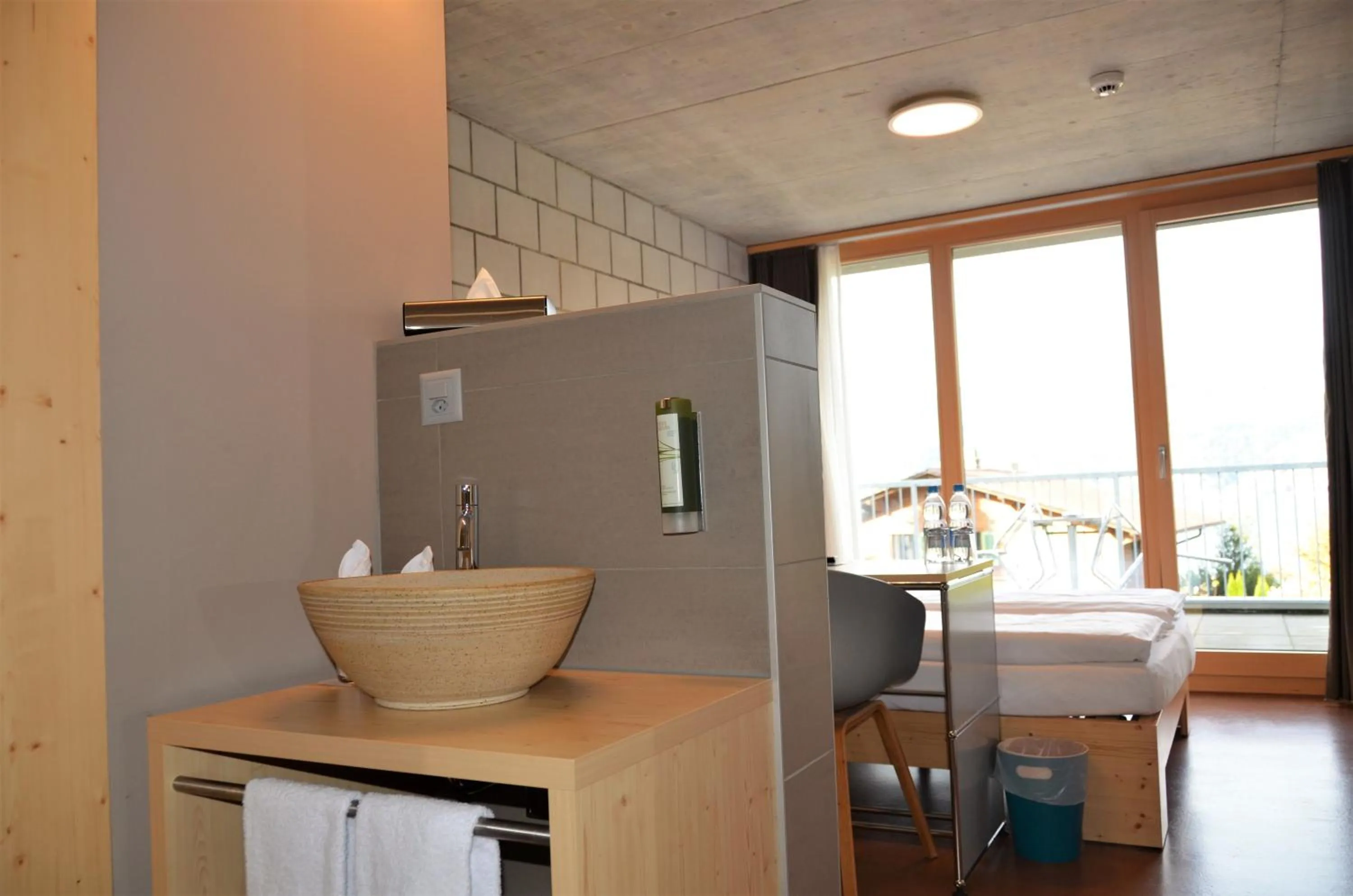 Bed in Hotel Seaside