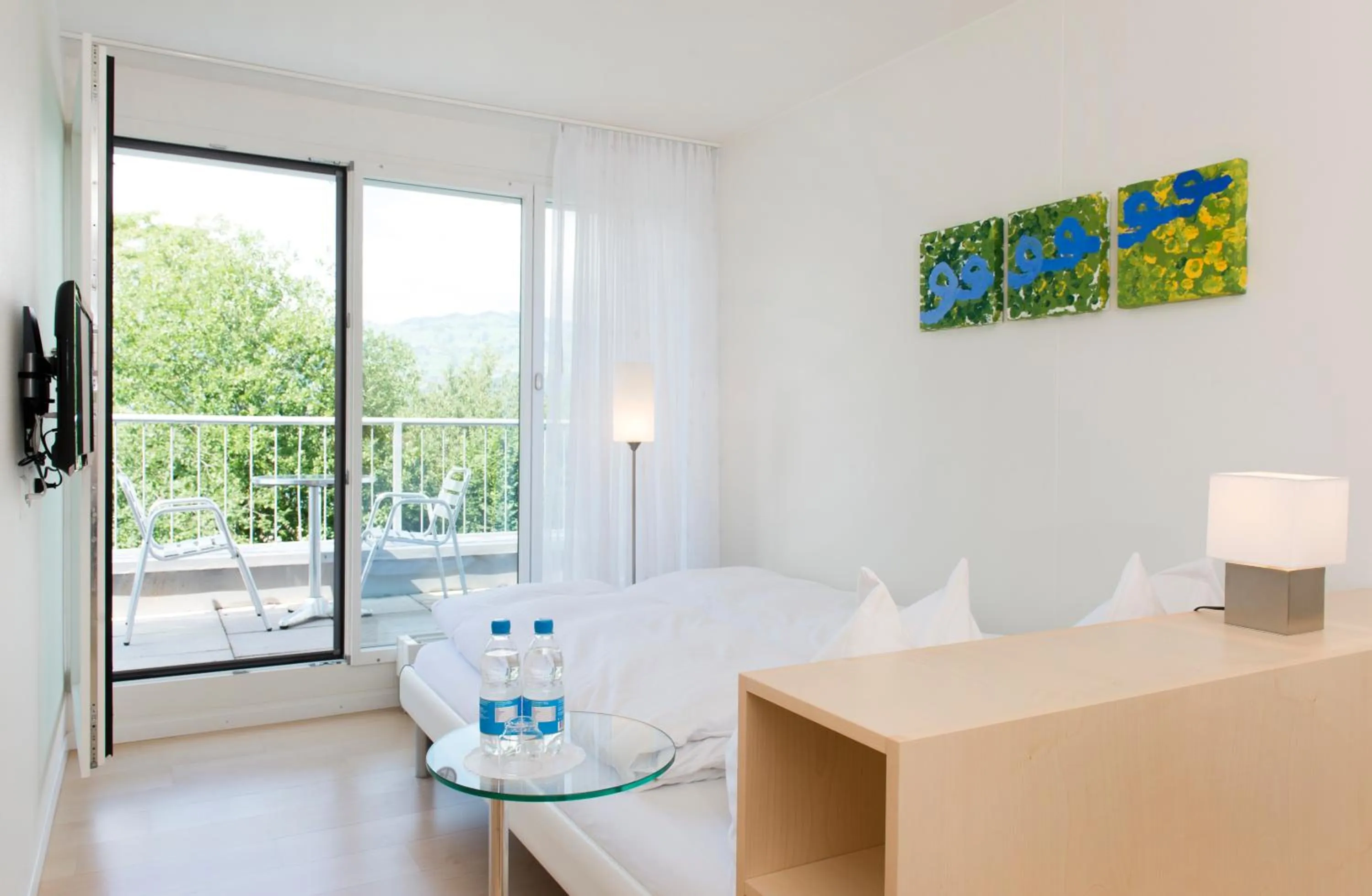 Bed in Hotel Seaside