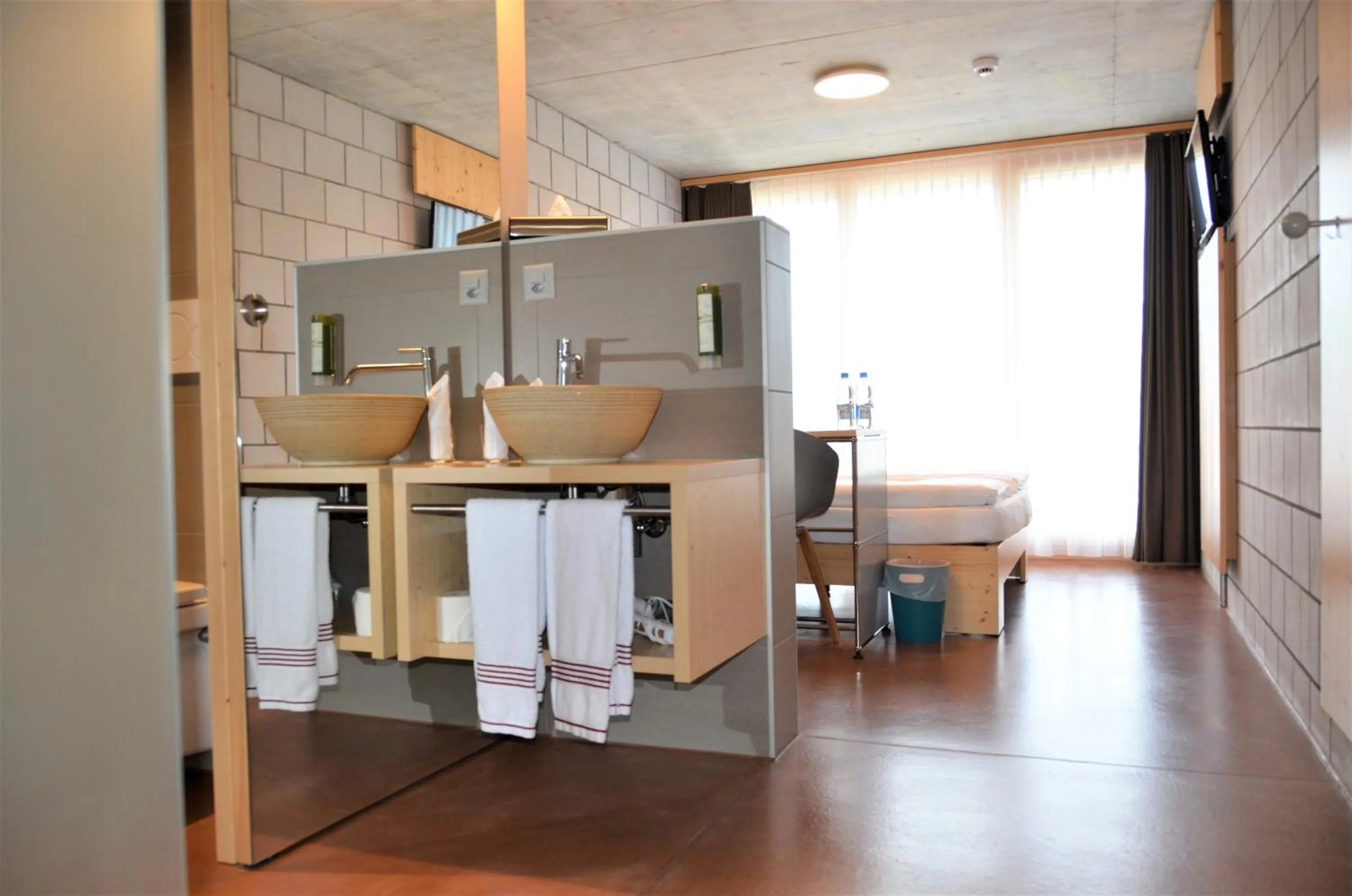 Bed in Hotel Seaside