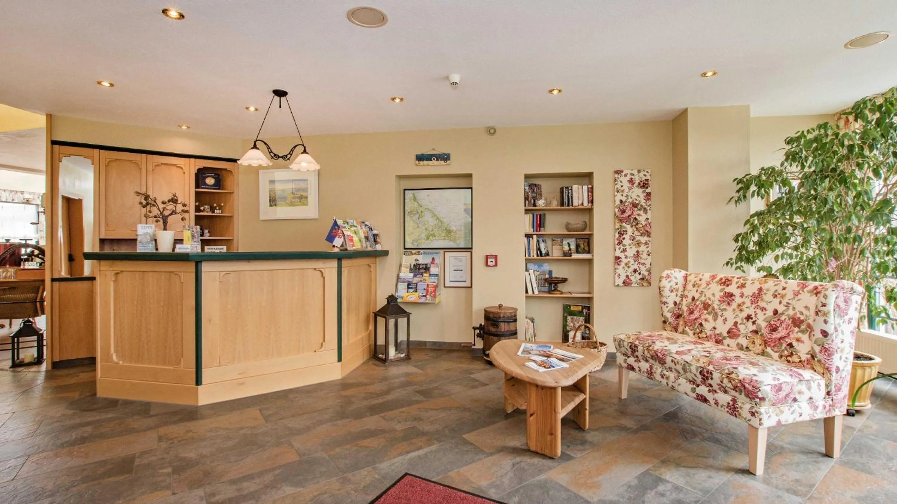 Lobby or reception in Hotel Garni Nussbaumhof