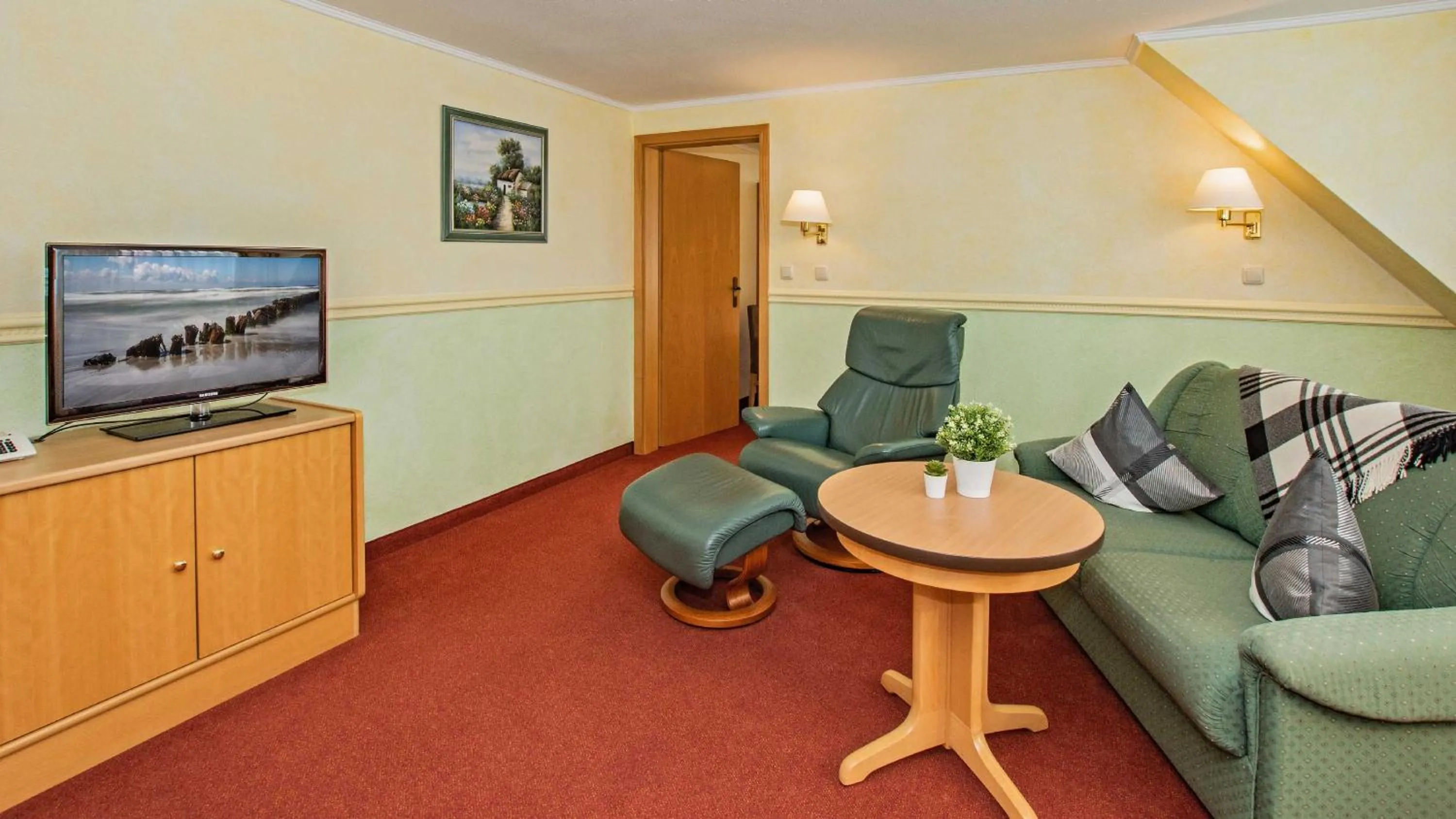 Living room in Hotel Garni Nussbaumhof