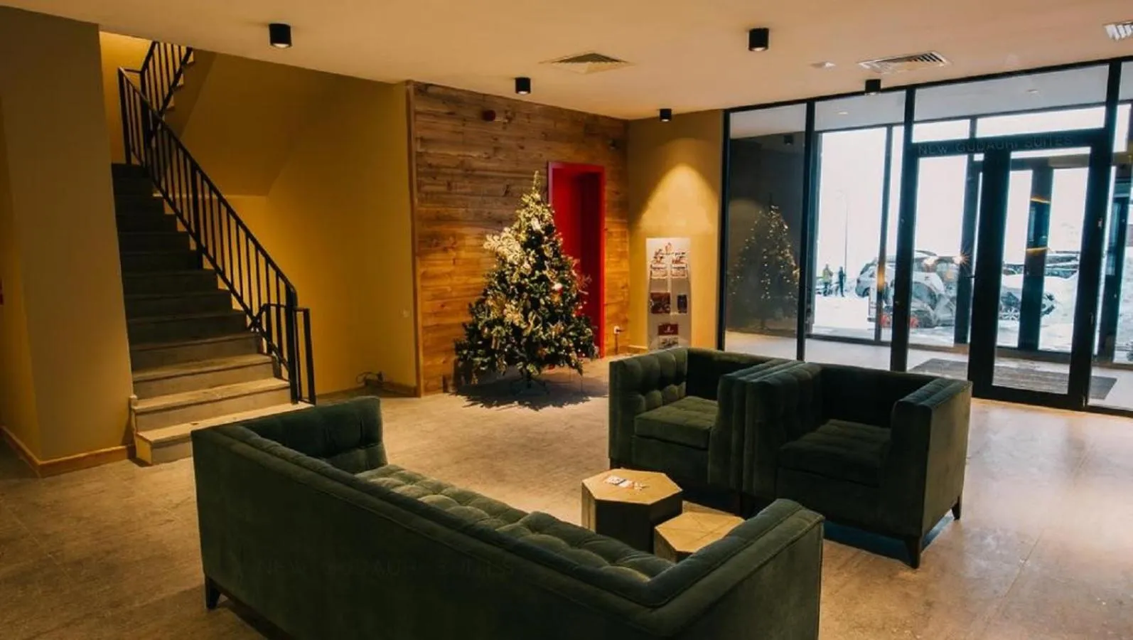 Lobby or reception in Room225 - New Gudauri Suites