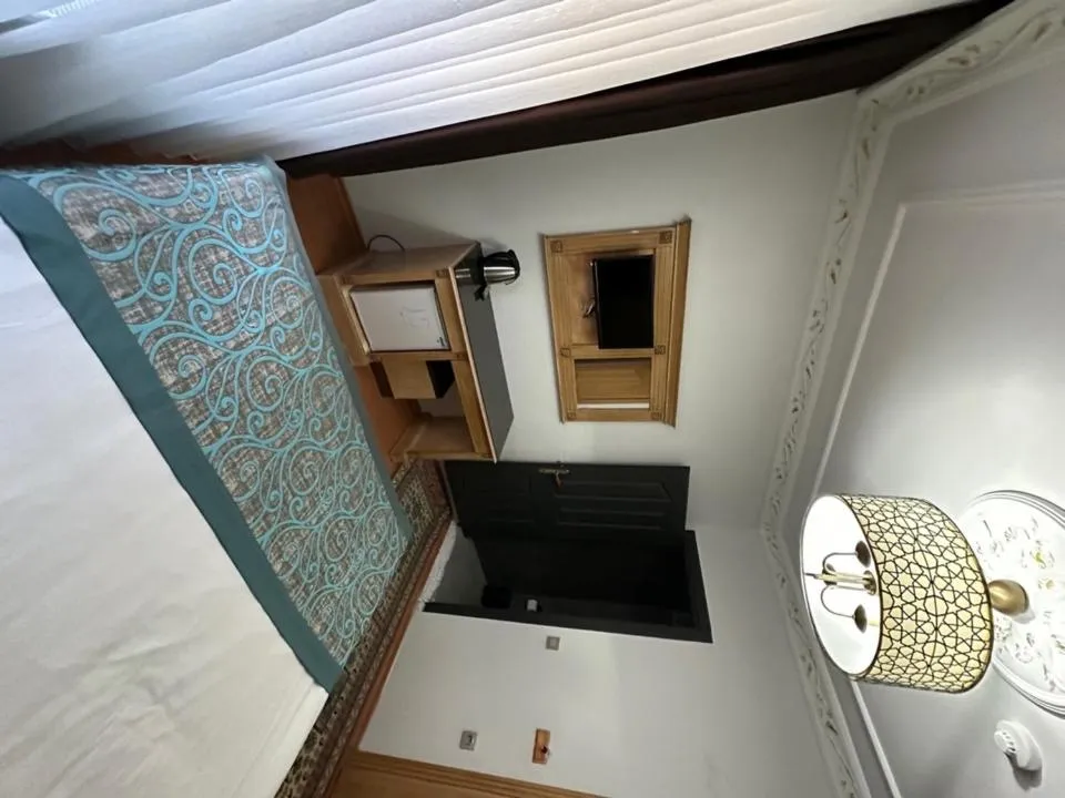 Bed in Blue Tuana Hotel Old City