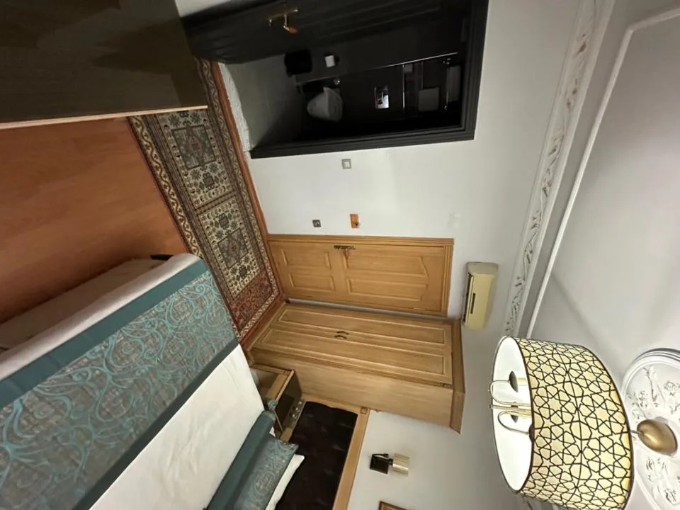 Bed in Blue Tuana Hotel Old City