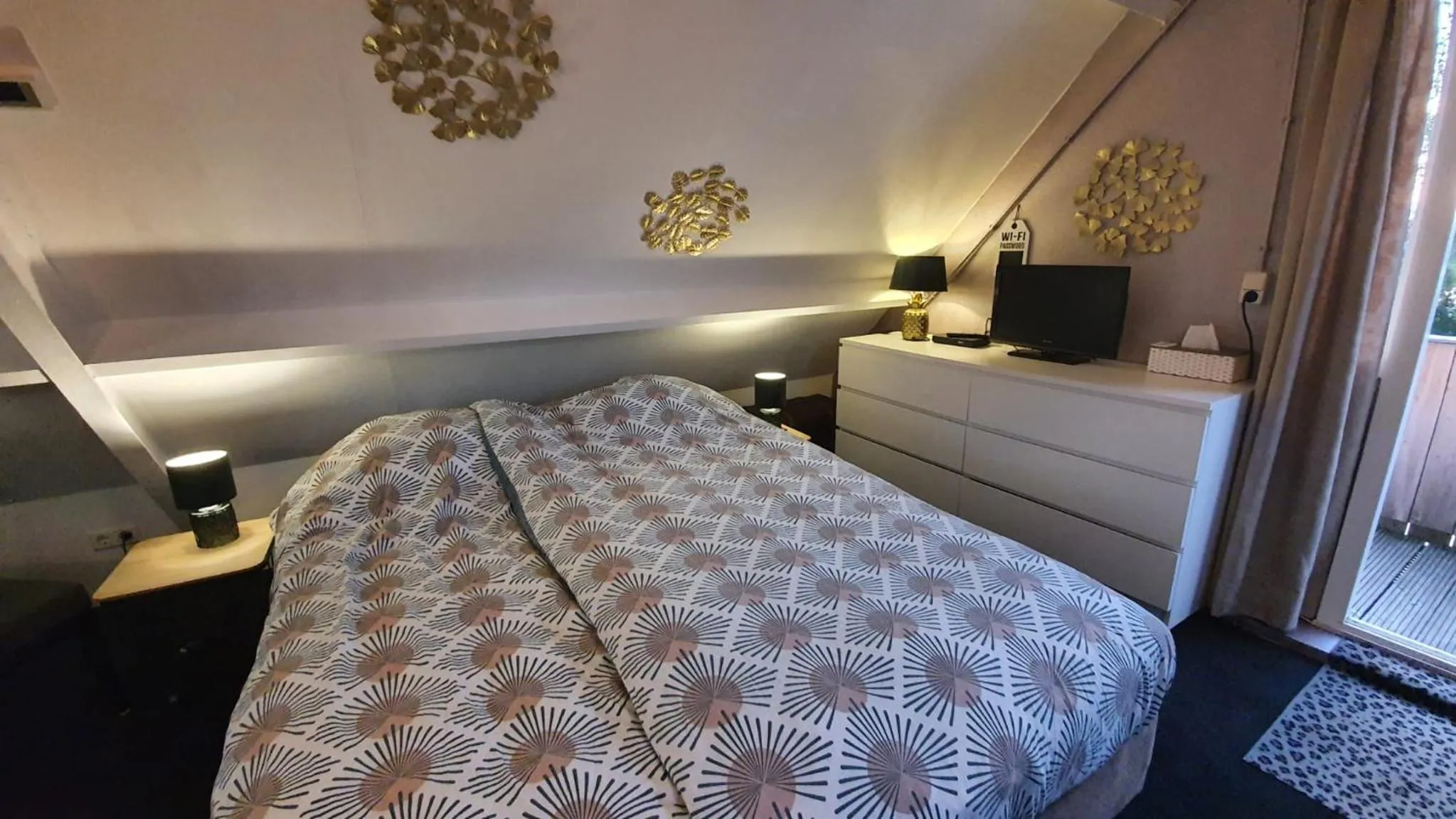 Bed in Logeren op Dijk43