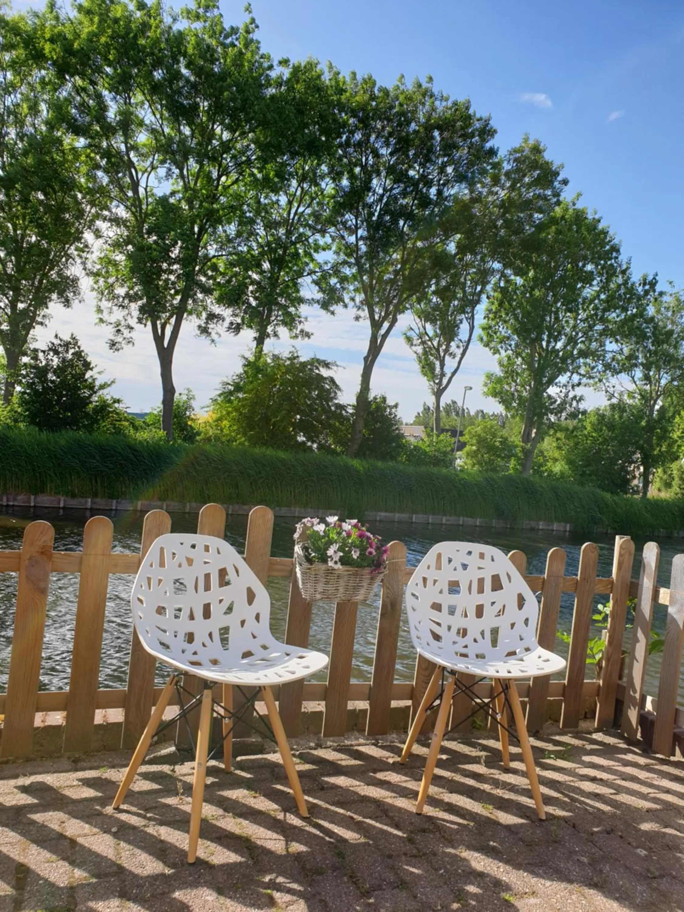Balcony/Terrace in Logeren op Dijk43