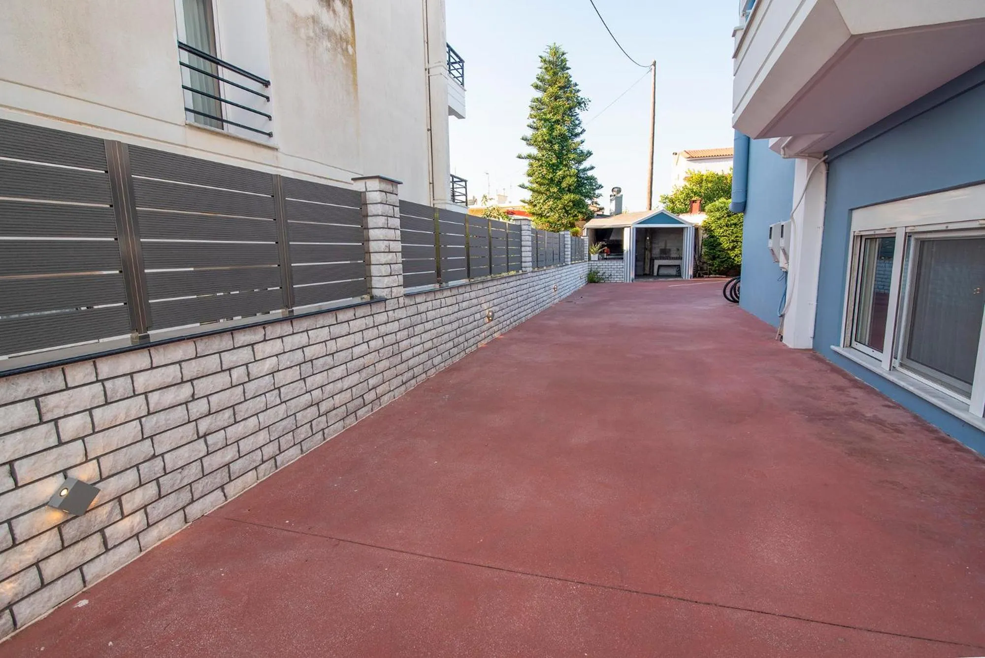 Patio in Dionisos Hotel