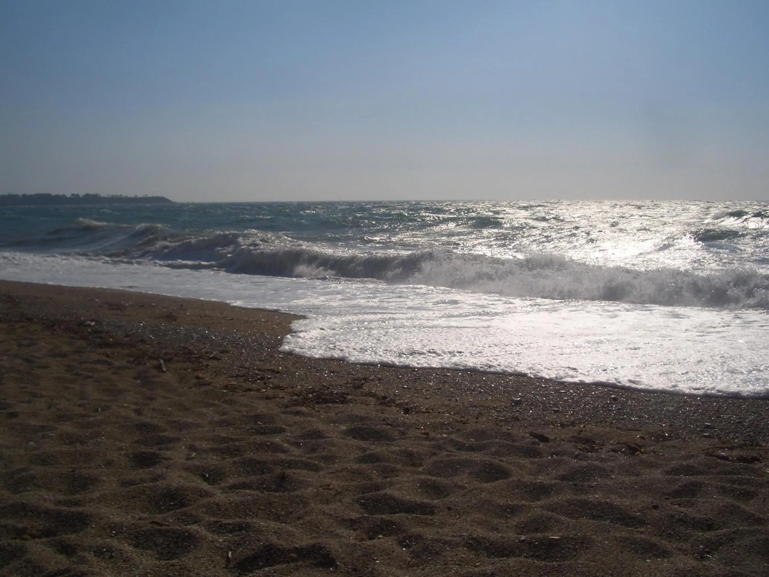 Beach in Dionisos Hotel