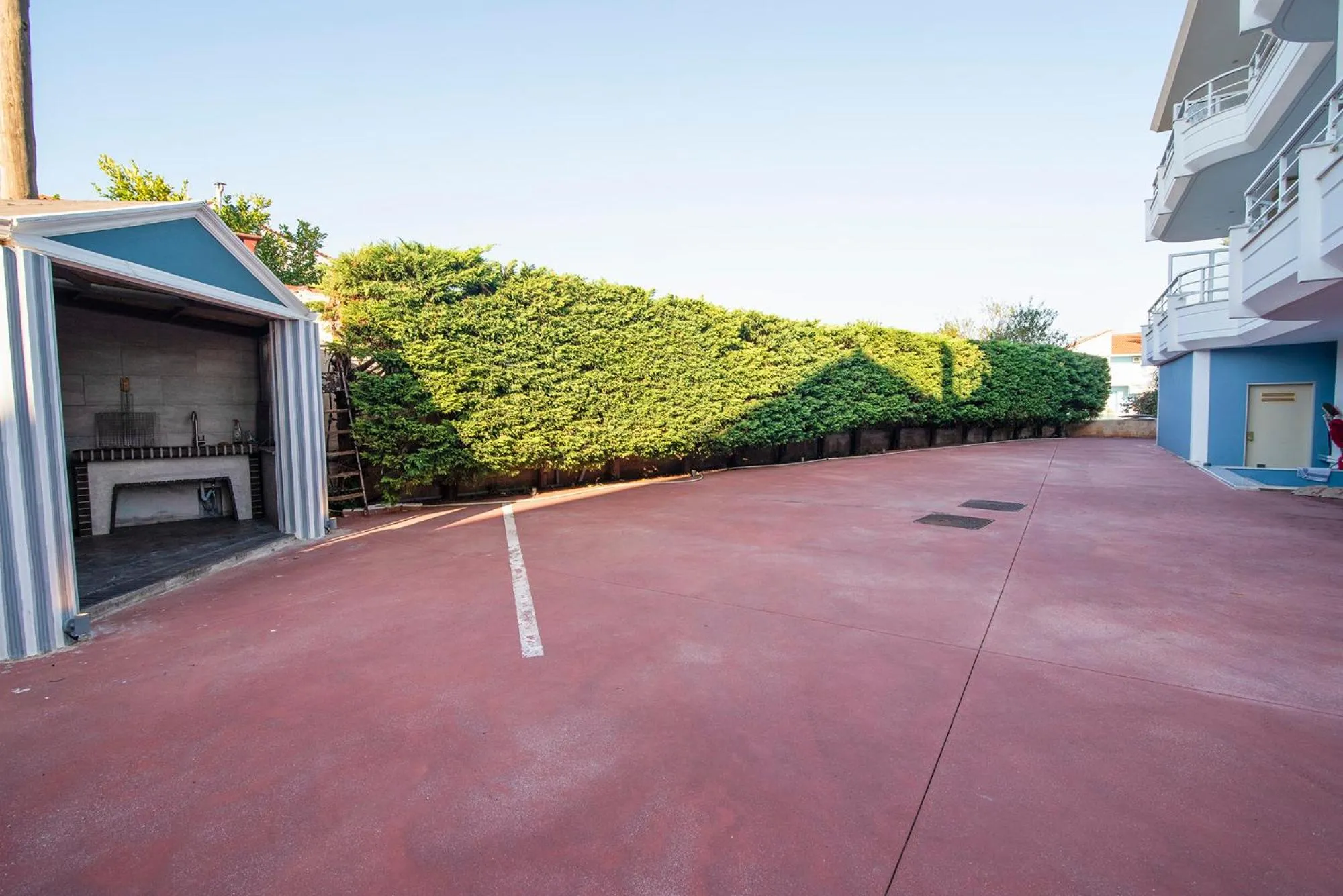 Patio in Dionisos Hotel