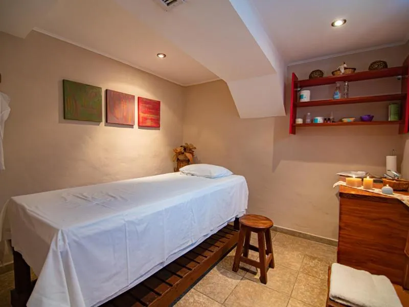 Bed in Cabanas Loma Bonita