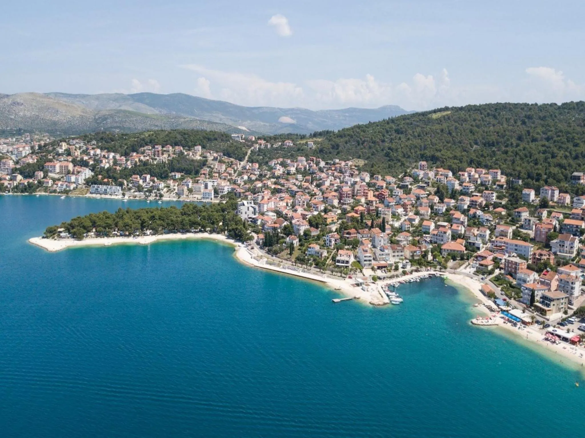 Bird's eye view in Villa Stil