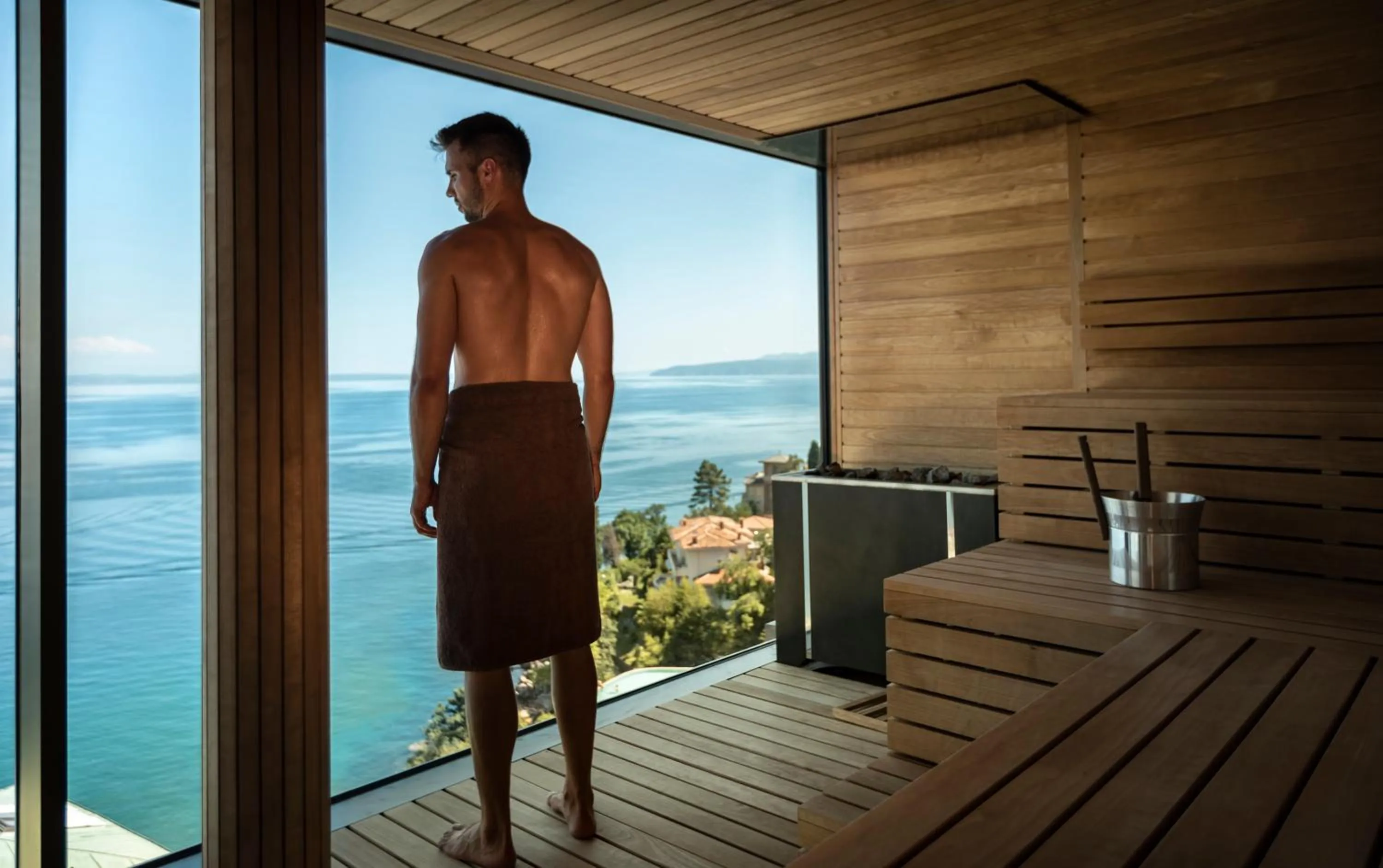 Sauna in Grand Hotel Adriatic II