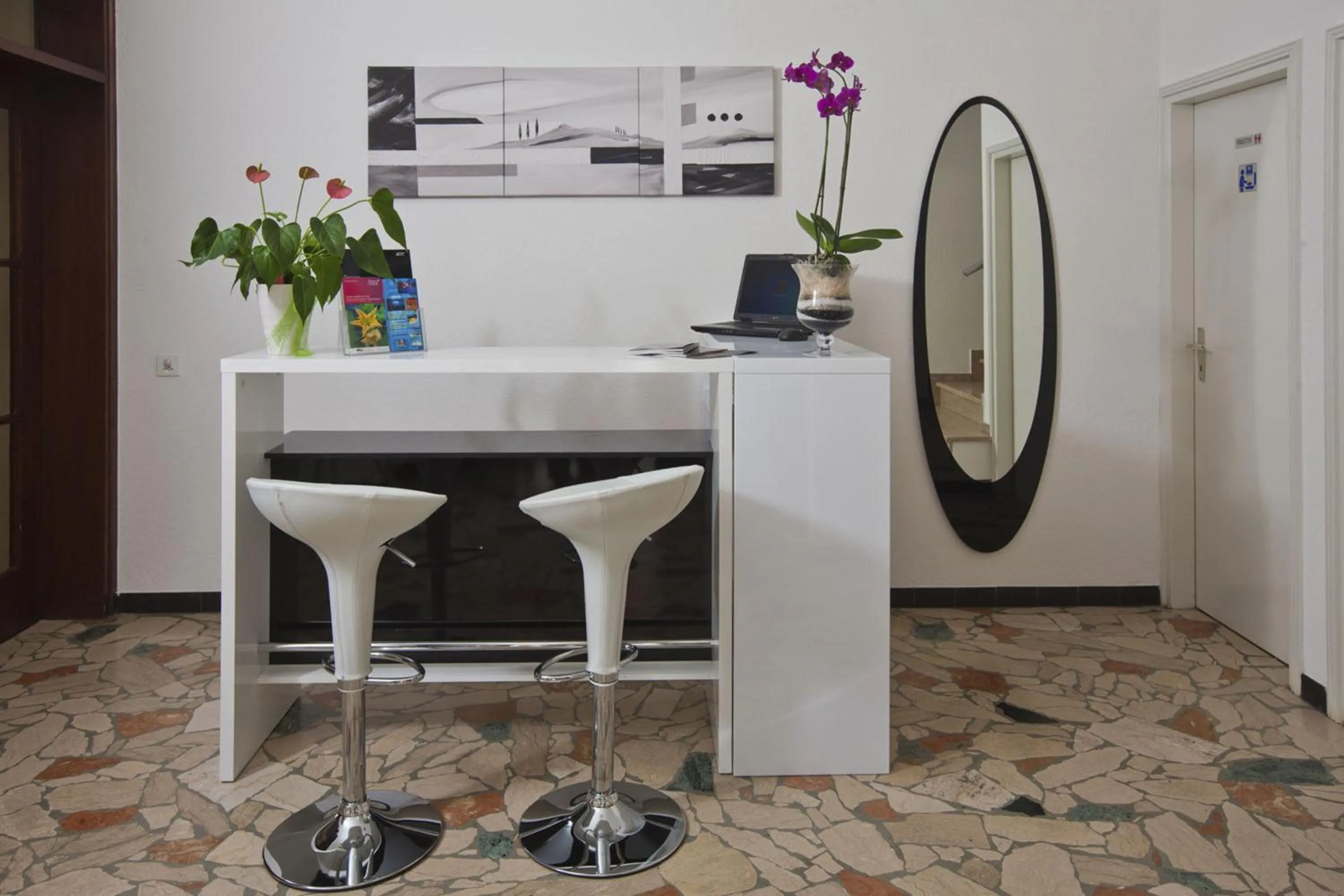 Lobby or reception in Hotel Al Lago