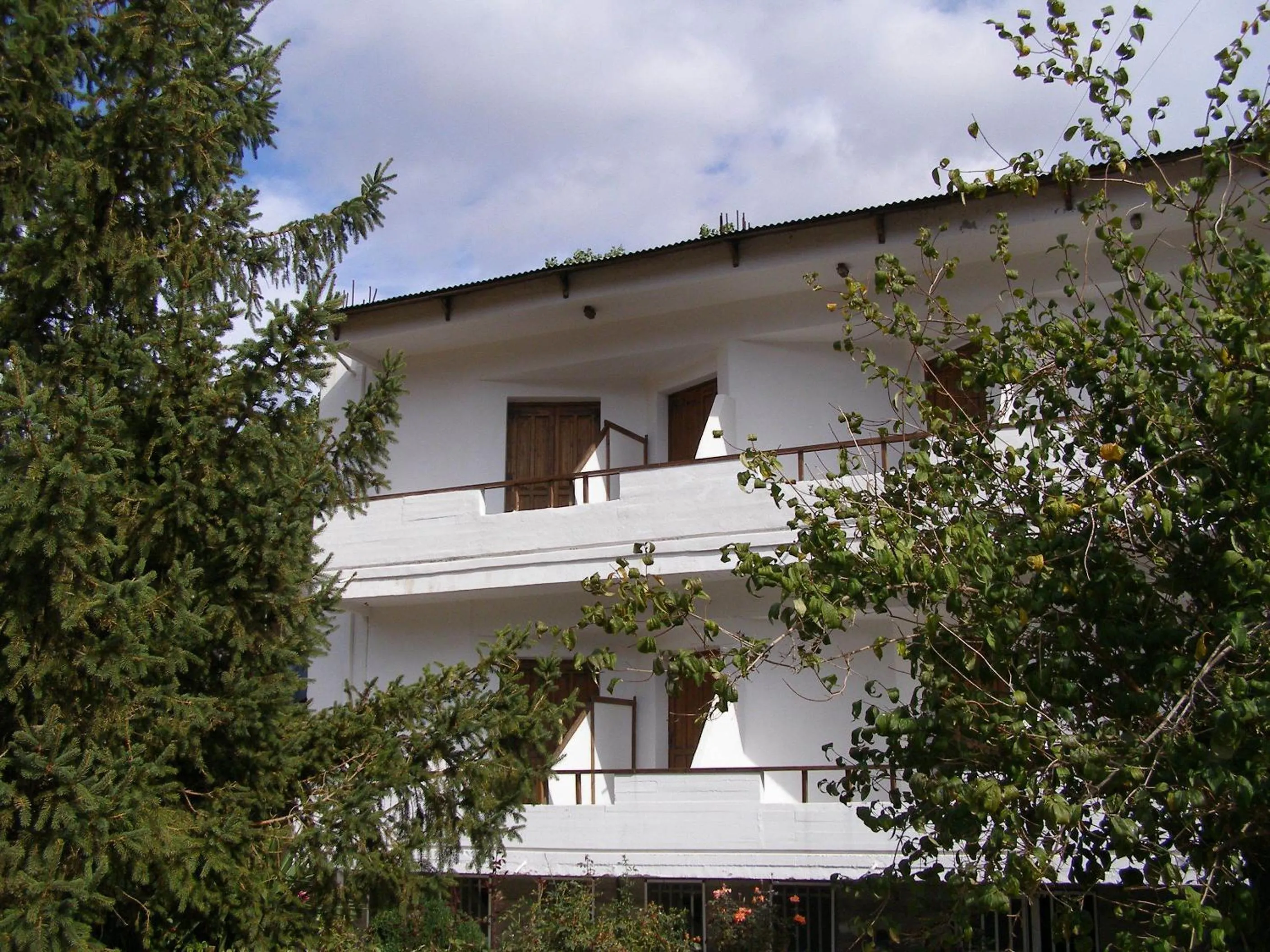 Facade/entrance in Neos Omalos Hotel