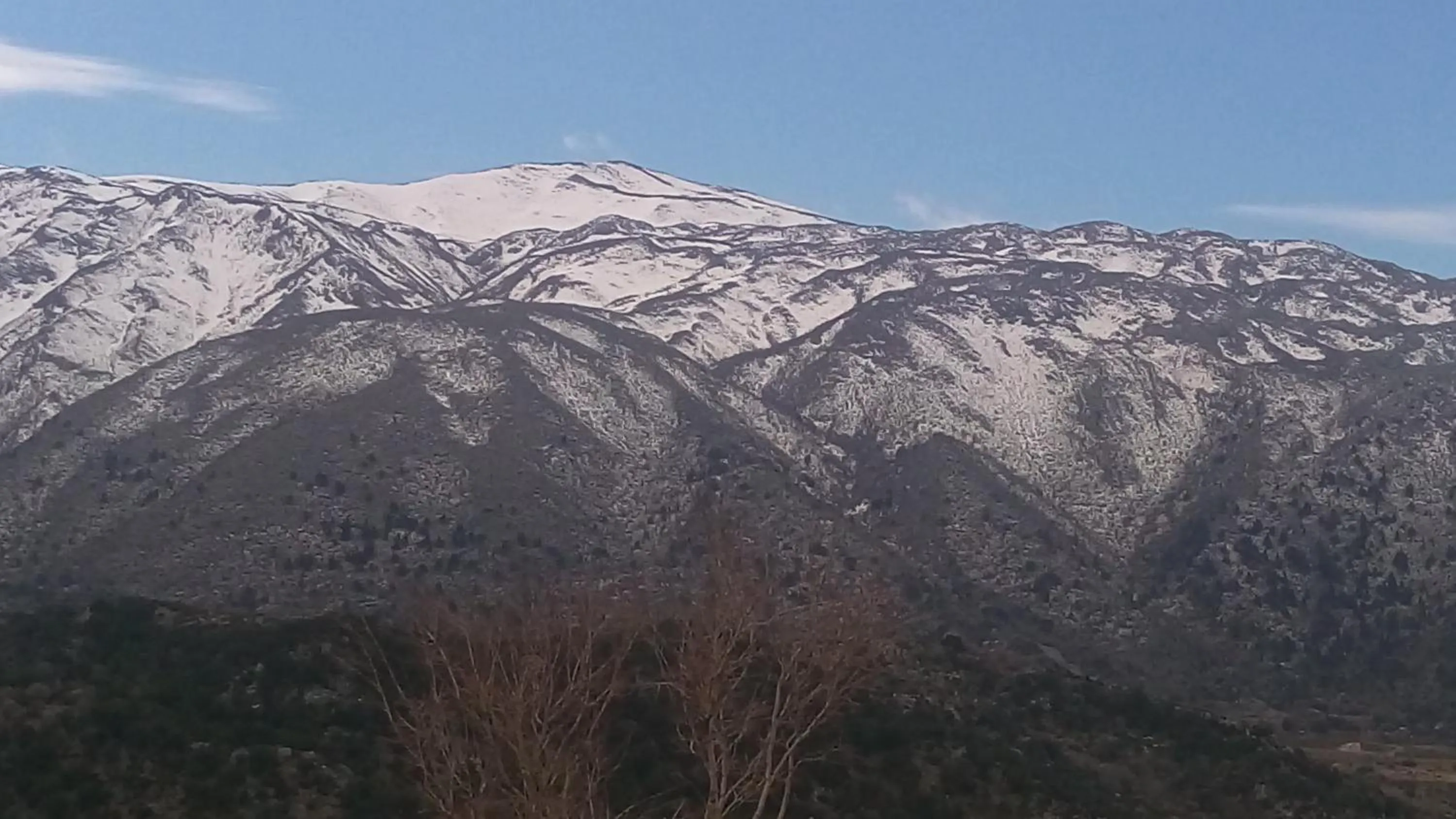 Natural landscape in Neos Omalos Hotel