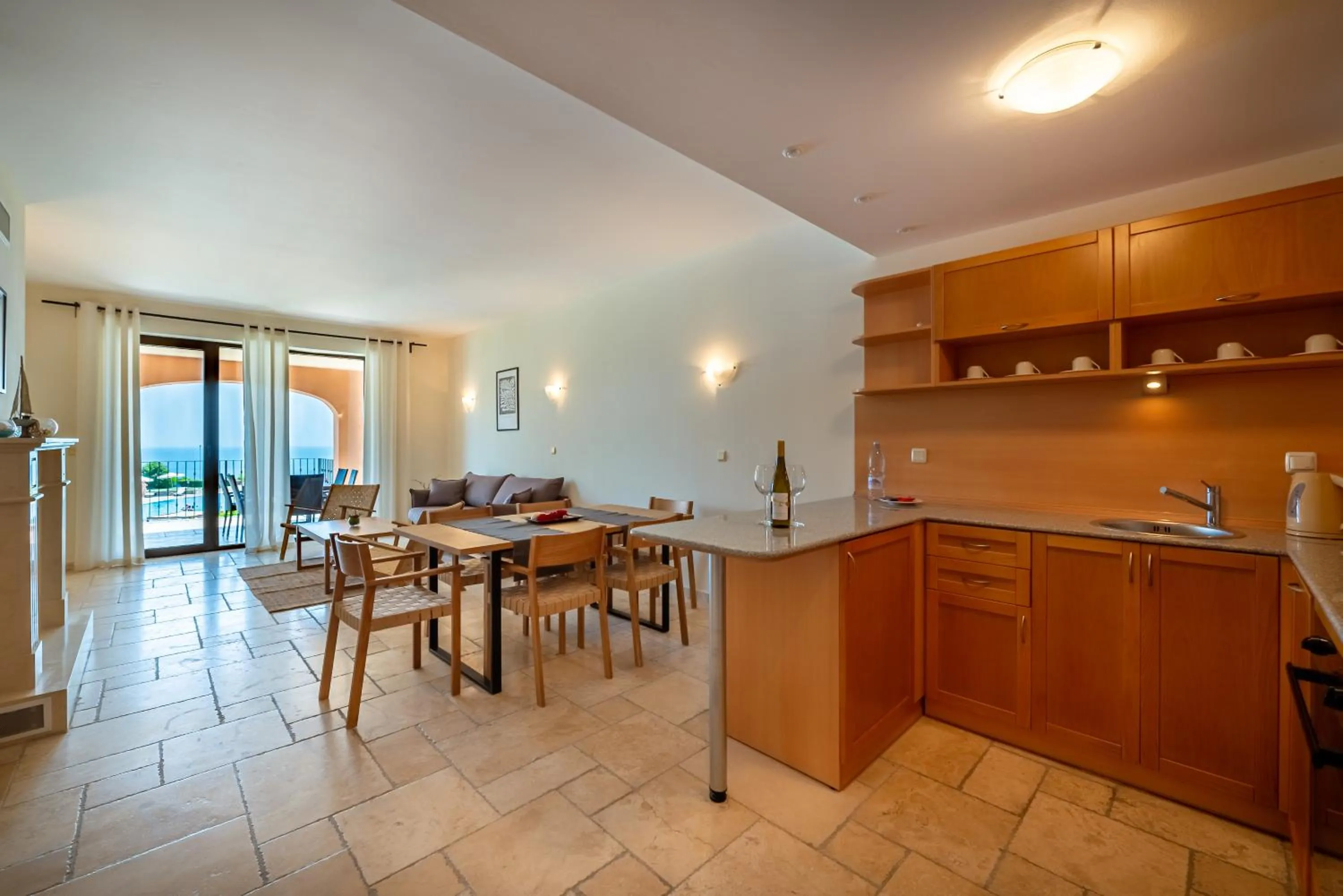 Kitchen or kitchenette in Kaliakria Resort
